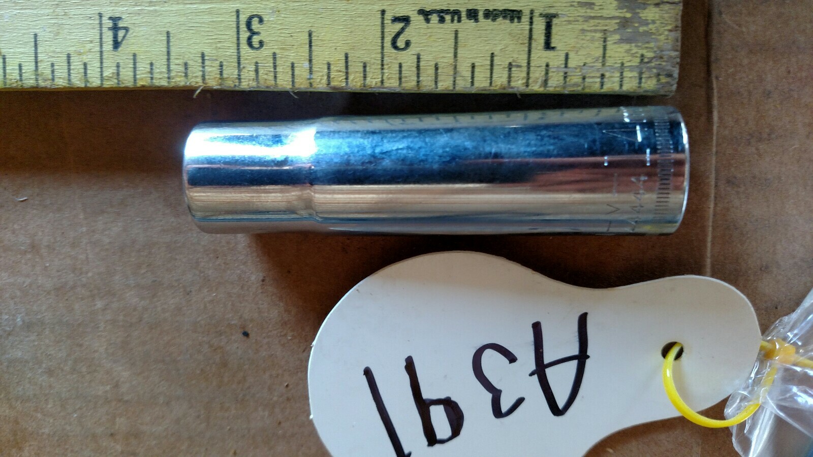 Craftsman -V- Deep Socket 14MM 1/2 Drive 44444 USA a391