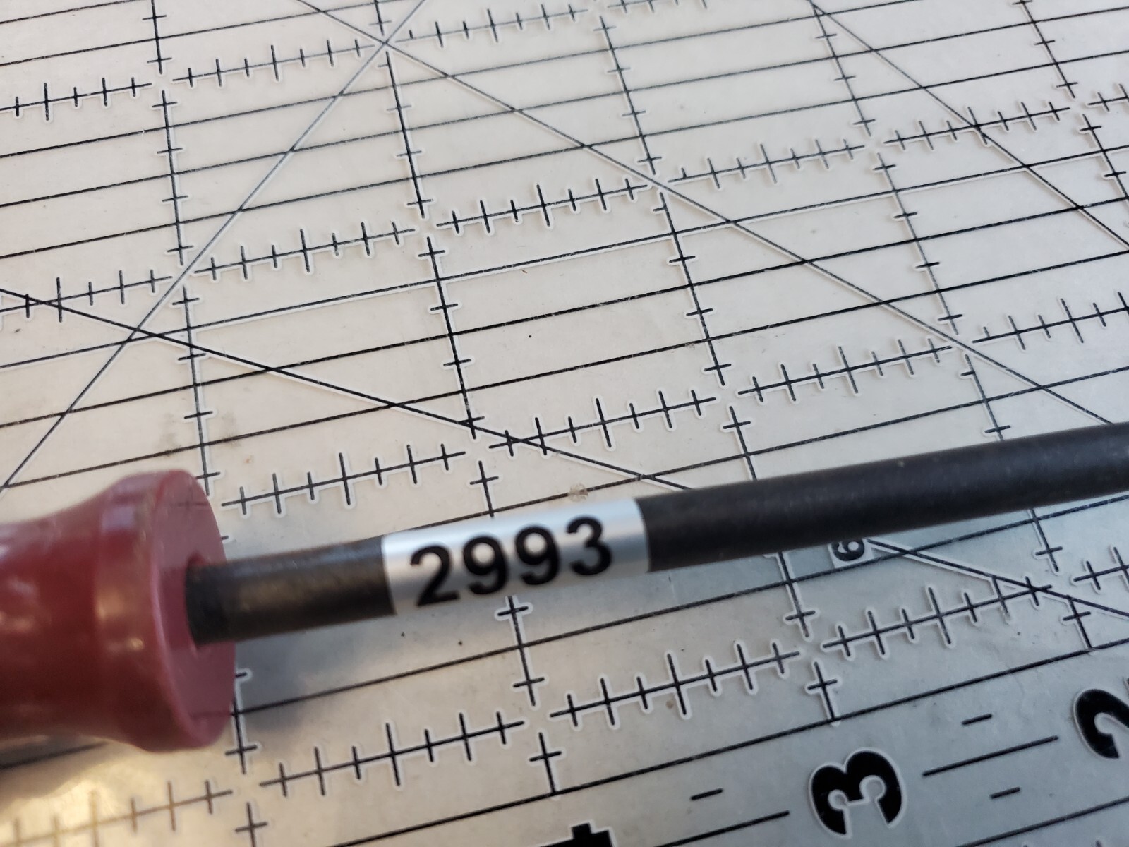 Sears USA Philips Screwdriver Set With Burgundy Handle USA
