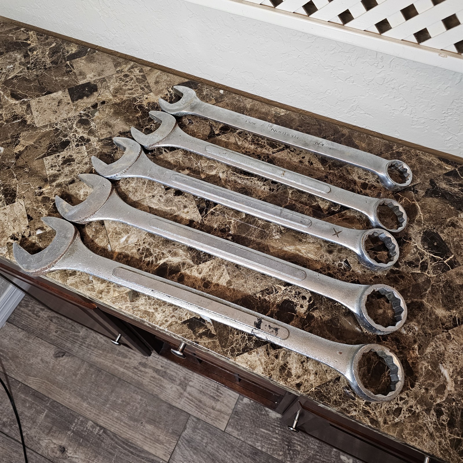 Pittsburgh & Northern Large Wrench Lot 1 5/16″ – 2″