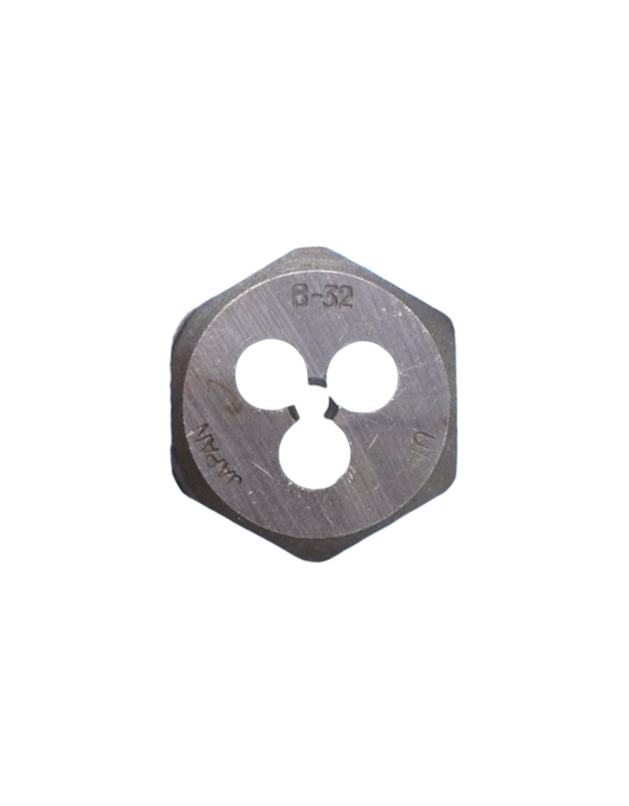 Century Drill & Tool 8-32 x 1″ Hex Die High Carbon Steel Made In Japan SAE RH
