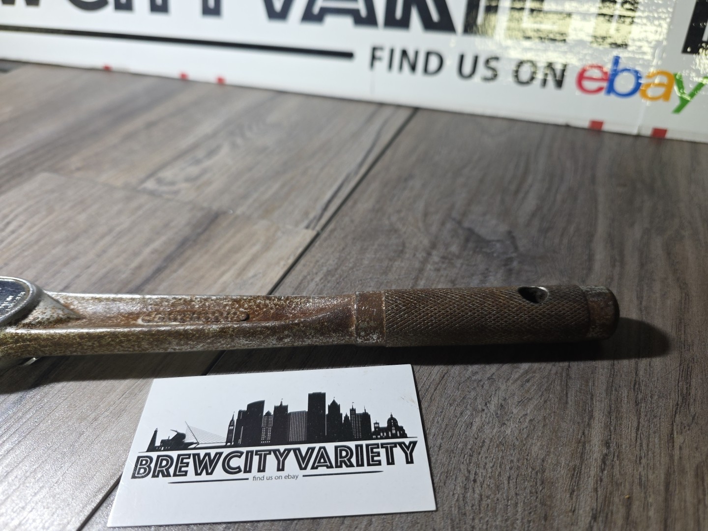 Indestro Super No. 3201 Ratchet 1/2″ Drive – Made in USA – Vintage