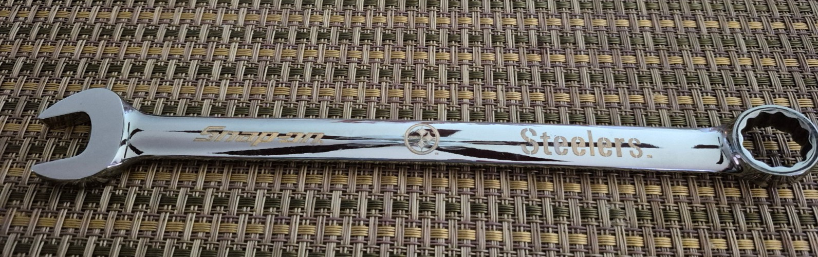 RARE SNAP ON TOOLS COMBINATION WRENCH PITTSBURG STEELERS NFL