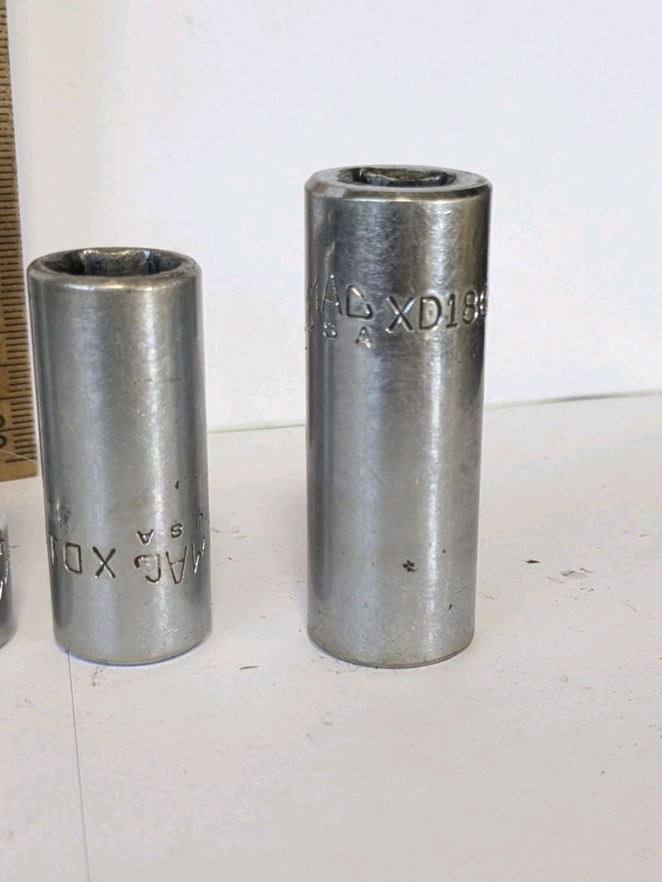 MAC TOOLS 5 PIECE 3/8 DRIVE SAE. DEEP 6 POINT SOCKET SET 1/4″ THROUGH 9/16 INCH