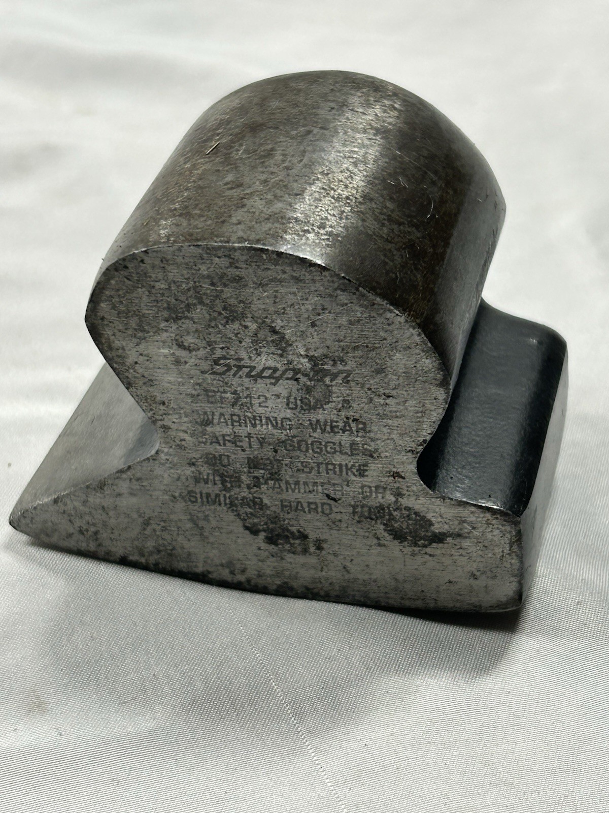 Vintage Snap-On BF 712 Auto Body Dollie Panel Repair Anvil USA Underline Rare
