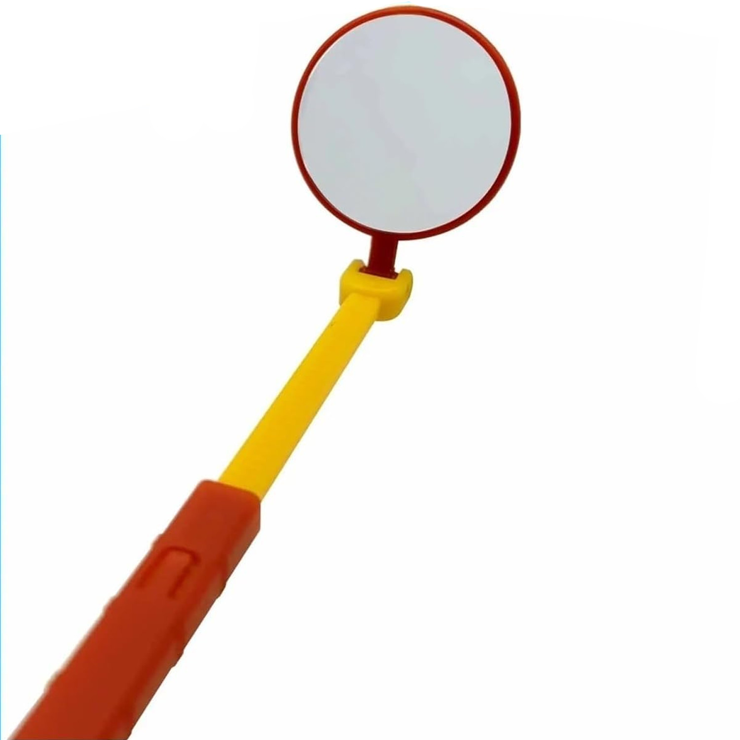 ZKTOOL 2PC 1000V Insulated Inspection Mirror Set 20/40mm Telescopic Flexible