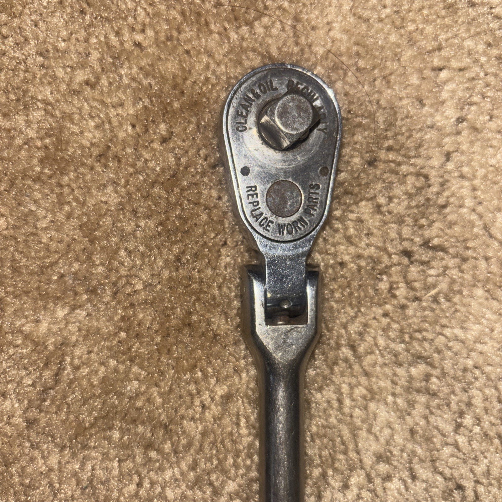 MAC TOOLS 3/8 DRIVE 10-3/4 INCHES LONG FLEX- HEAD RATCHET XR11F
