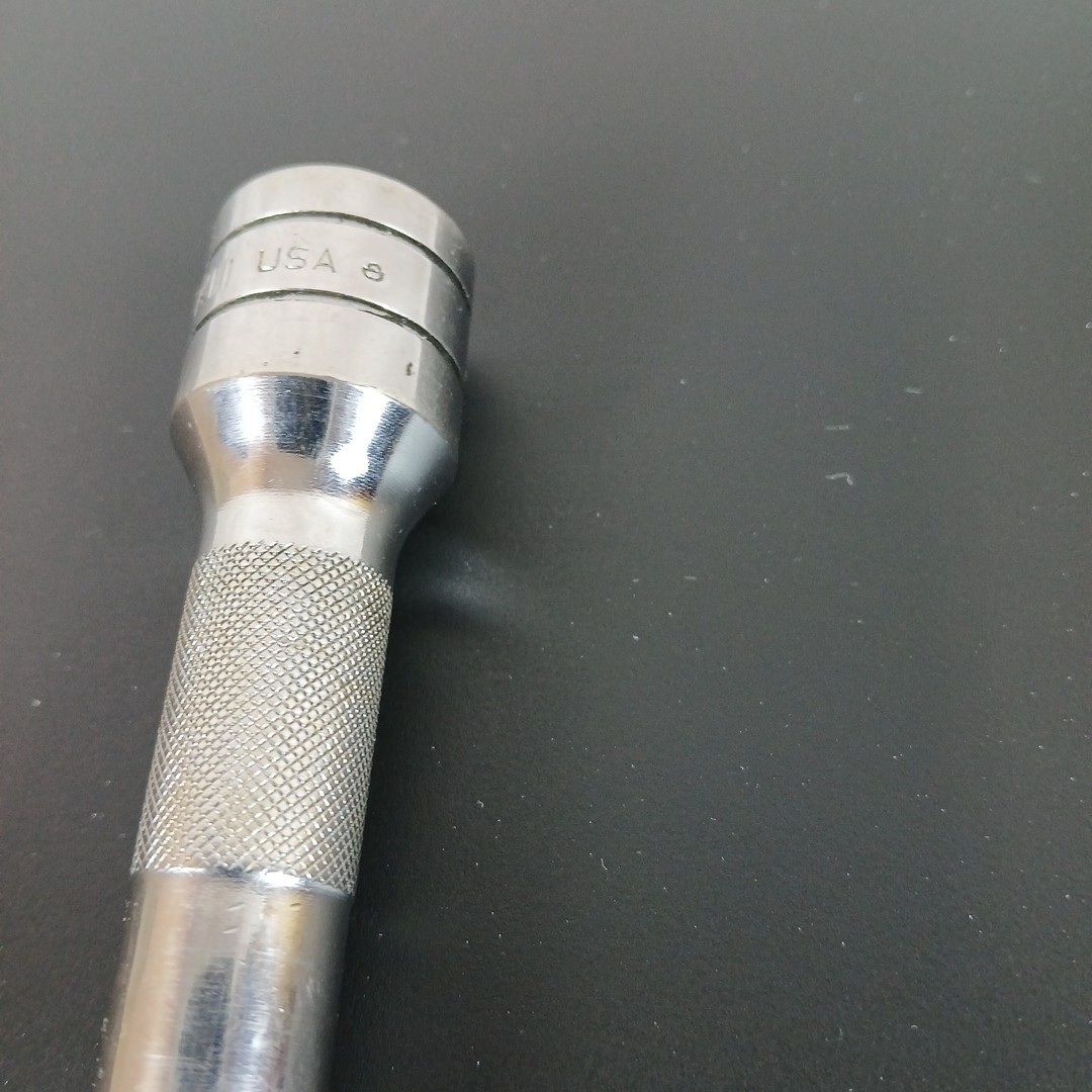 Snap-On SXK11 1/2″ Drive 11″ Long Knurled Chrome Extension Heavy Duty USA