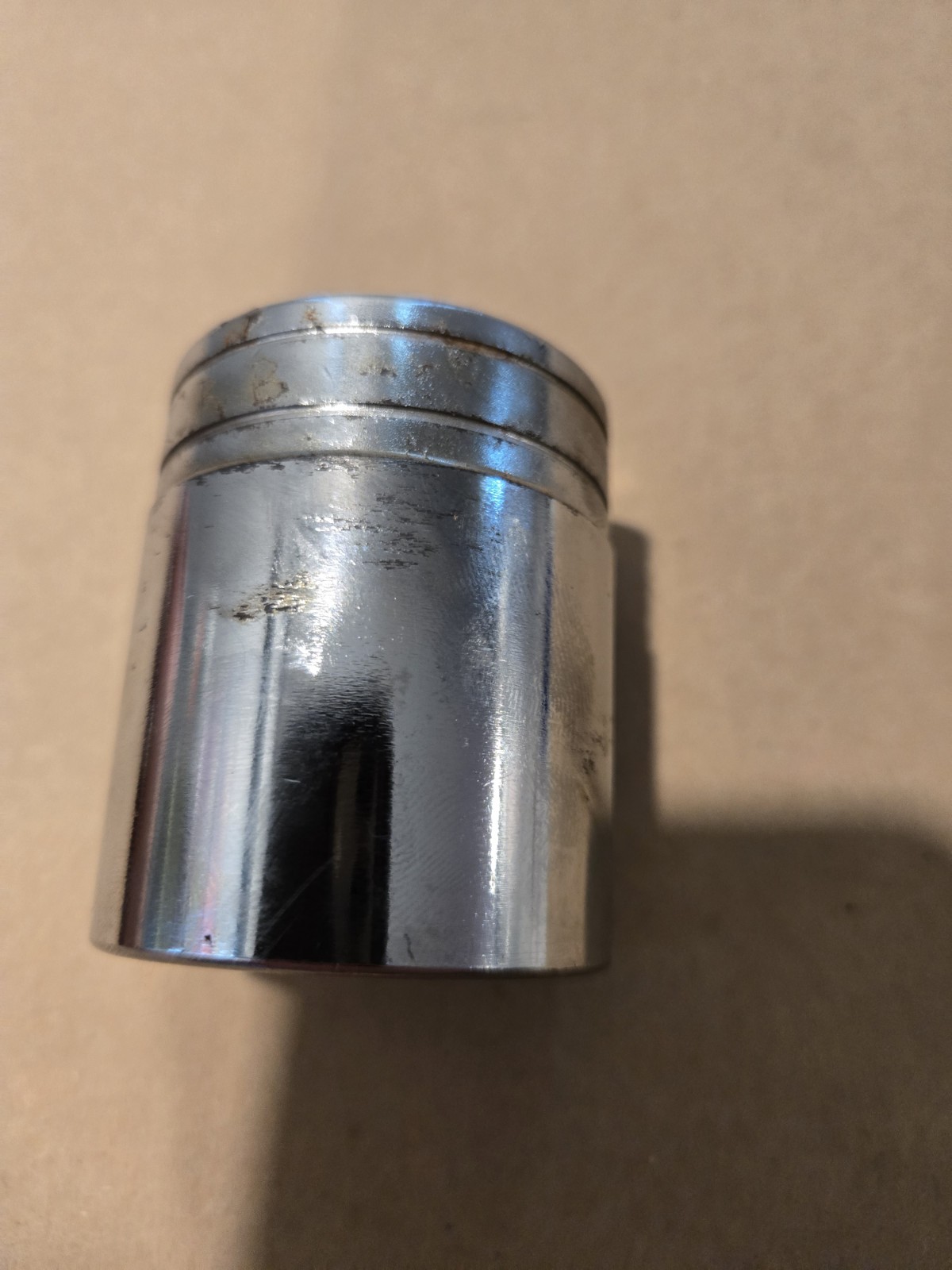 Snap On 1/2″ Drive 1-7/16″ 6PT SAE Shallow Chrome Socket USA TW461