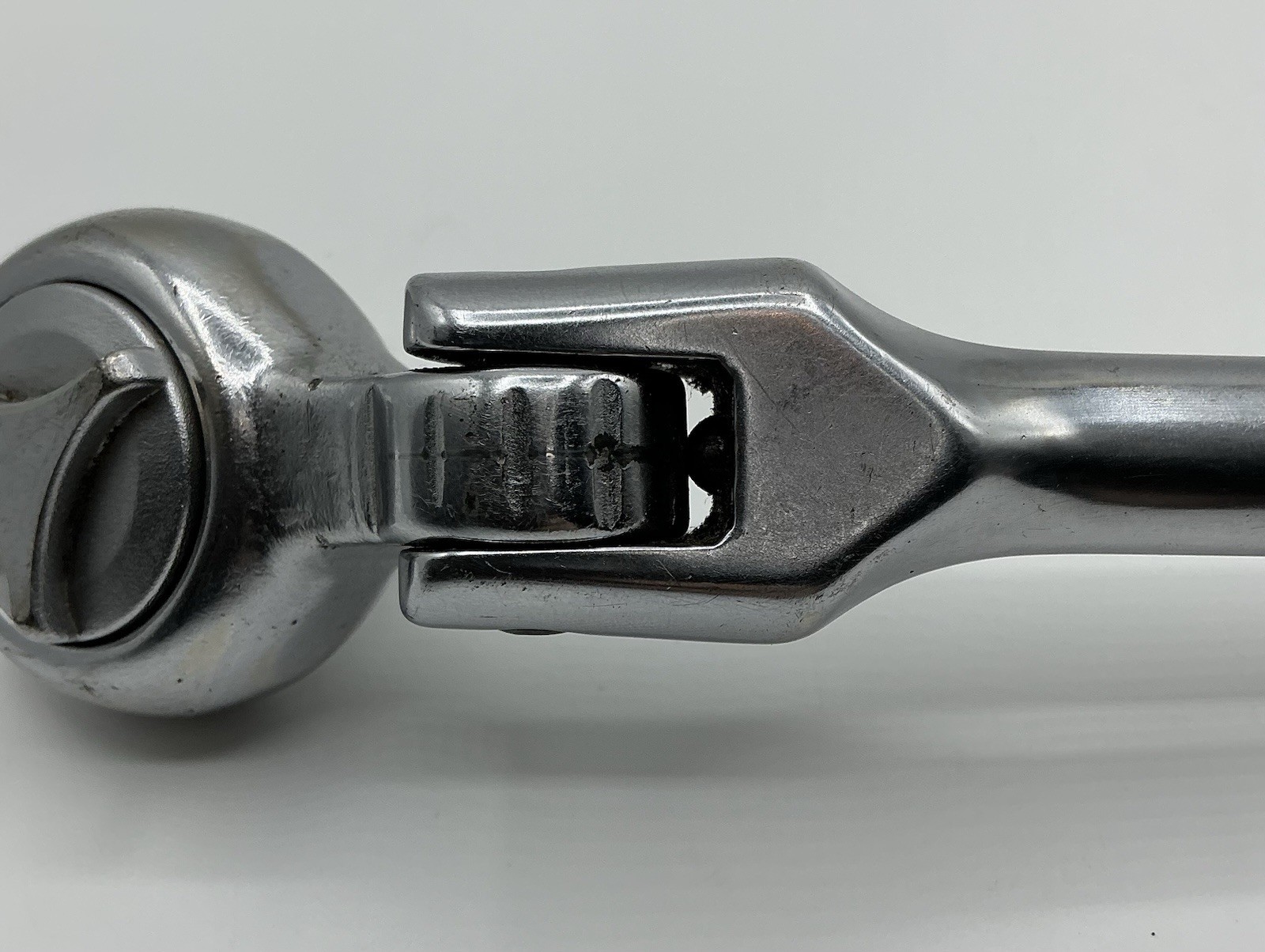 Vtg INDESTRO USA #3270 Indexing Flex Head 1/2” Drive Ratchet Just Serviced