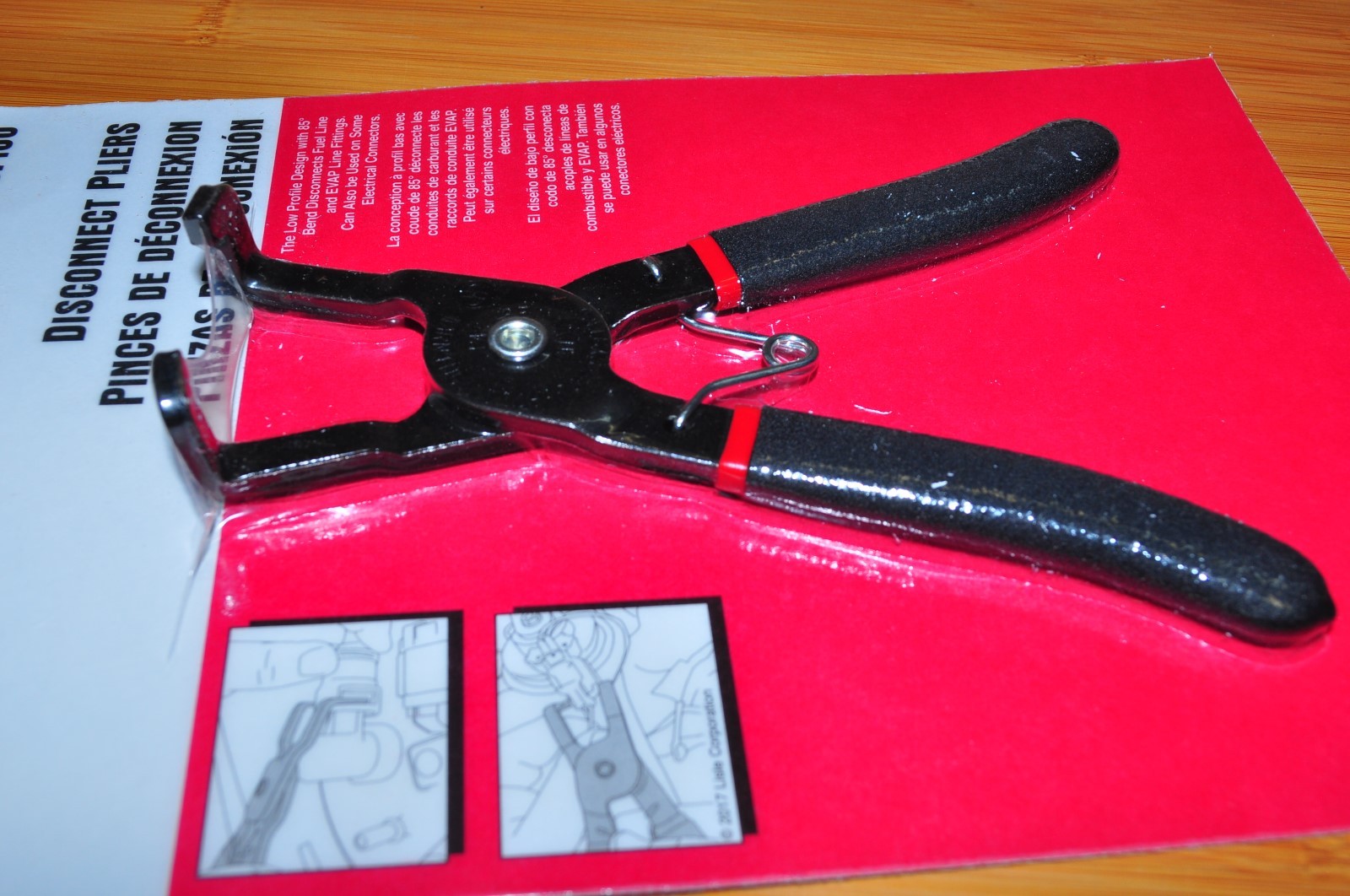 Fuel Line and EVAP Line Disconnect Plier Lisle 37160 Made in USA