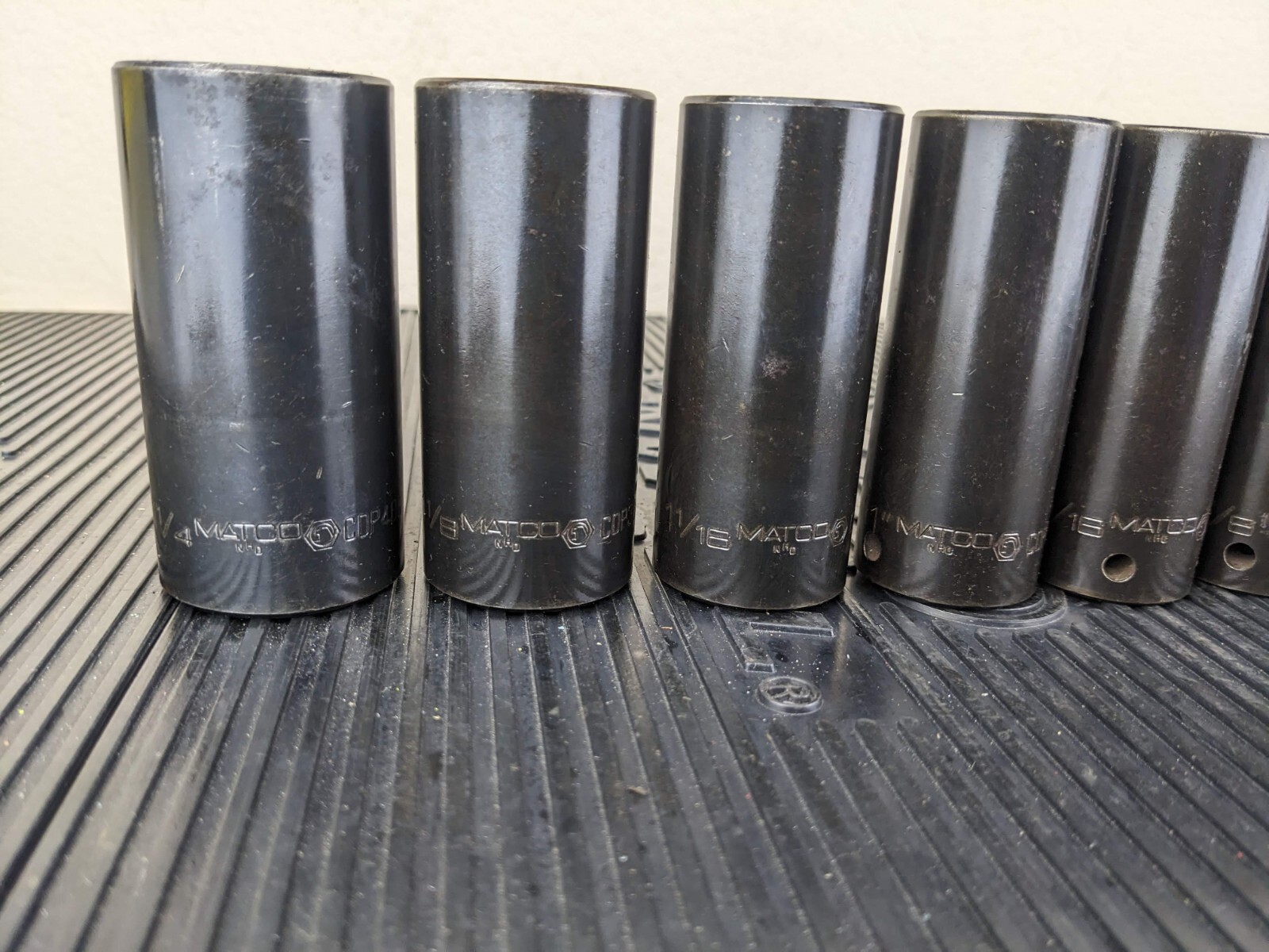 #az356 Matco Tools SCDP136 12pc 1/2” Dr Deep IMPACT Socket Set 7-16” 1-1/4″