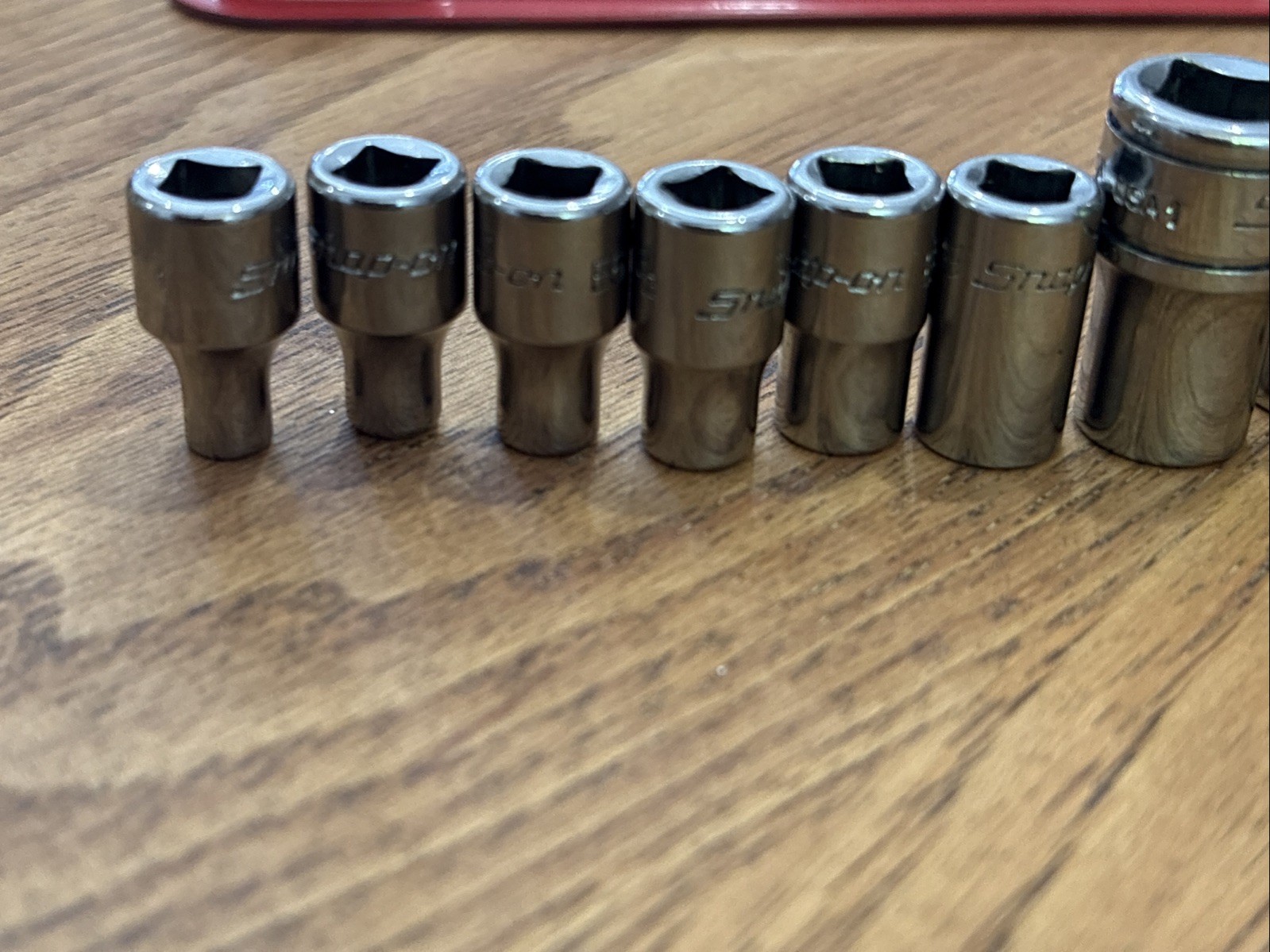 13 Piece Snap-on Shallow Drive Torx Socket Set With Magnet Tray