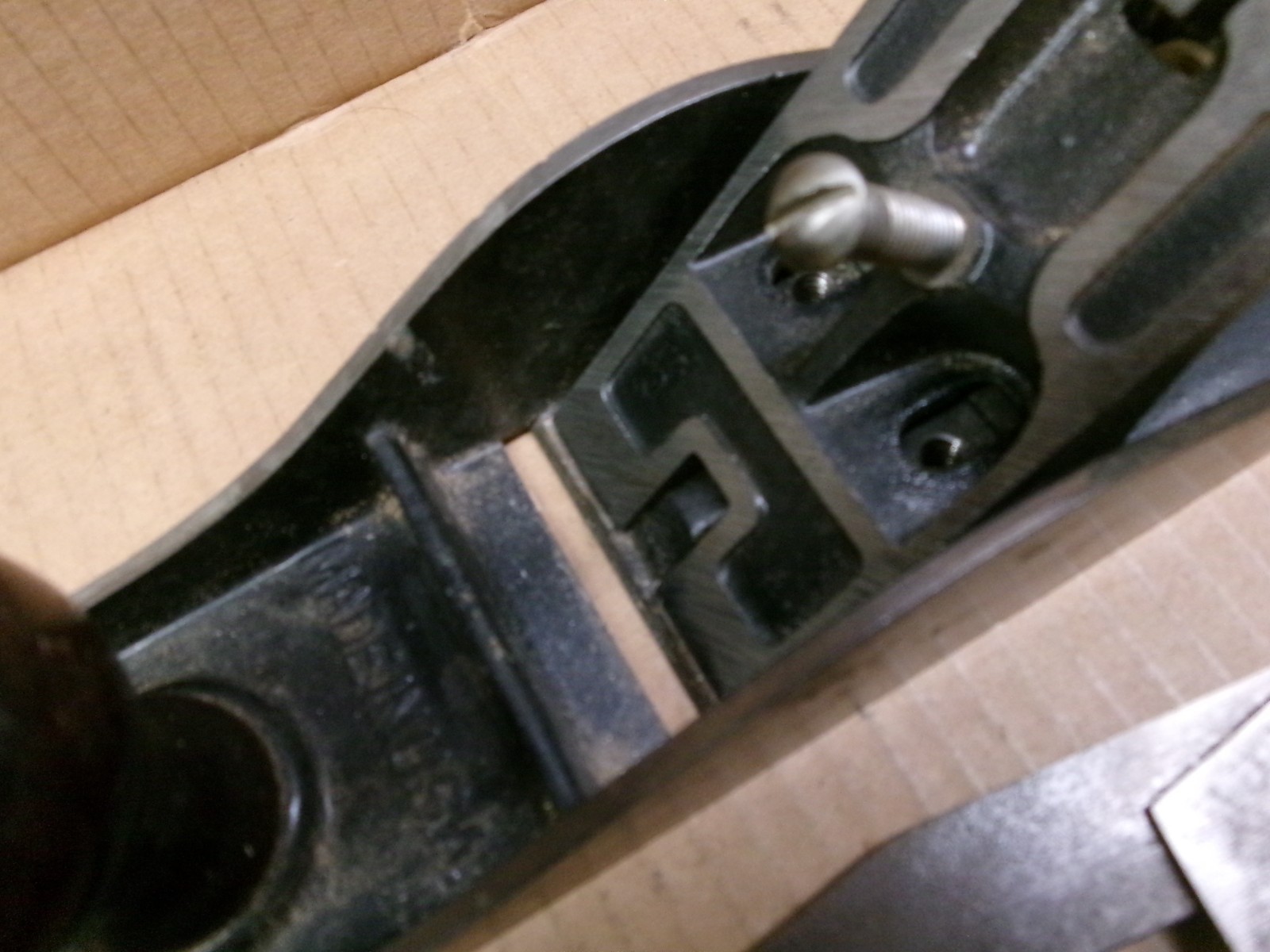 Vintage Stanley BAILEY Hand Plane No. 5 Woodworking Tool Corrugated Bottom