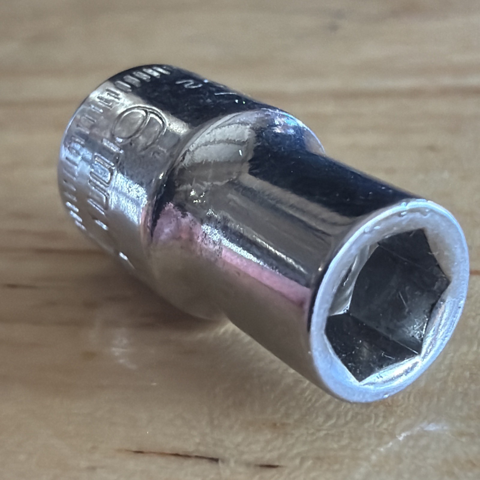 Craftsman 6mm Shallow Socket 1/4″ Drive 6 Point G Series 43502 Made in USA