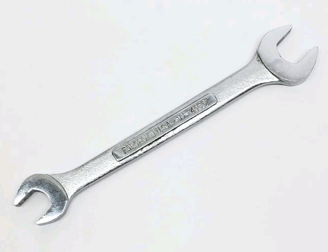Vintage Craftsman 13mm x 15mm Double Open End Wrench No. -VV- 44507 USA