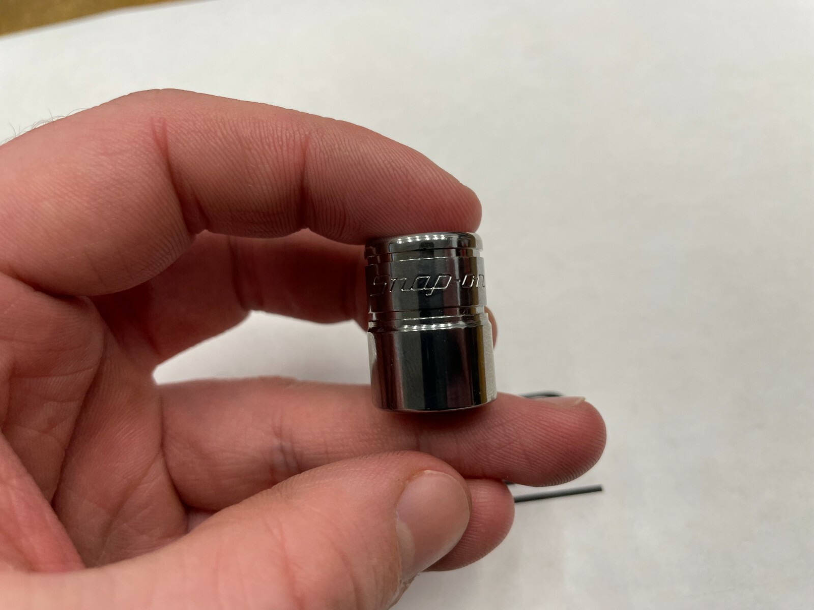 Snap-On Tools USA NEW 3/8″ Drive 1/2″ SAE 12 Point Shallow Chrome Socket F161