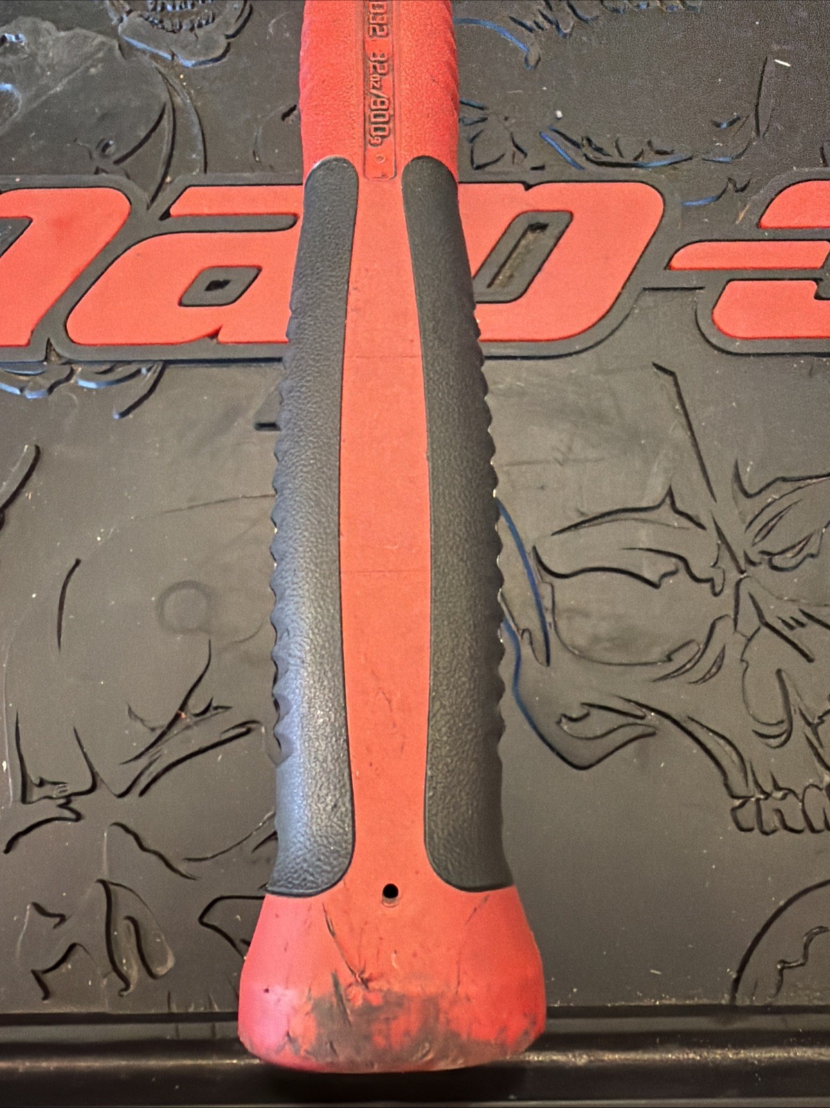 Snap-On Tools HBBD32 Red Ball Peen Dead Blow Hammer 32 Ounce. USA