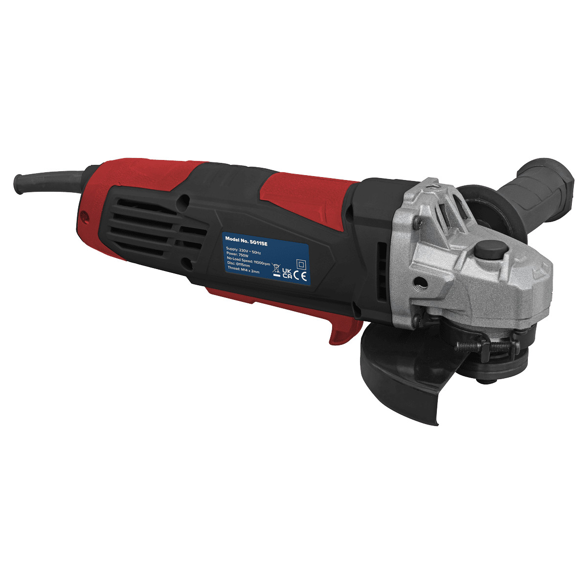 Sealey SG115E Angle Grinder 115mm 750W/230V