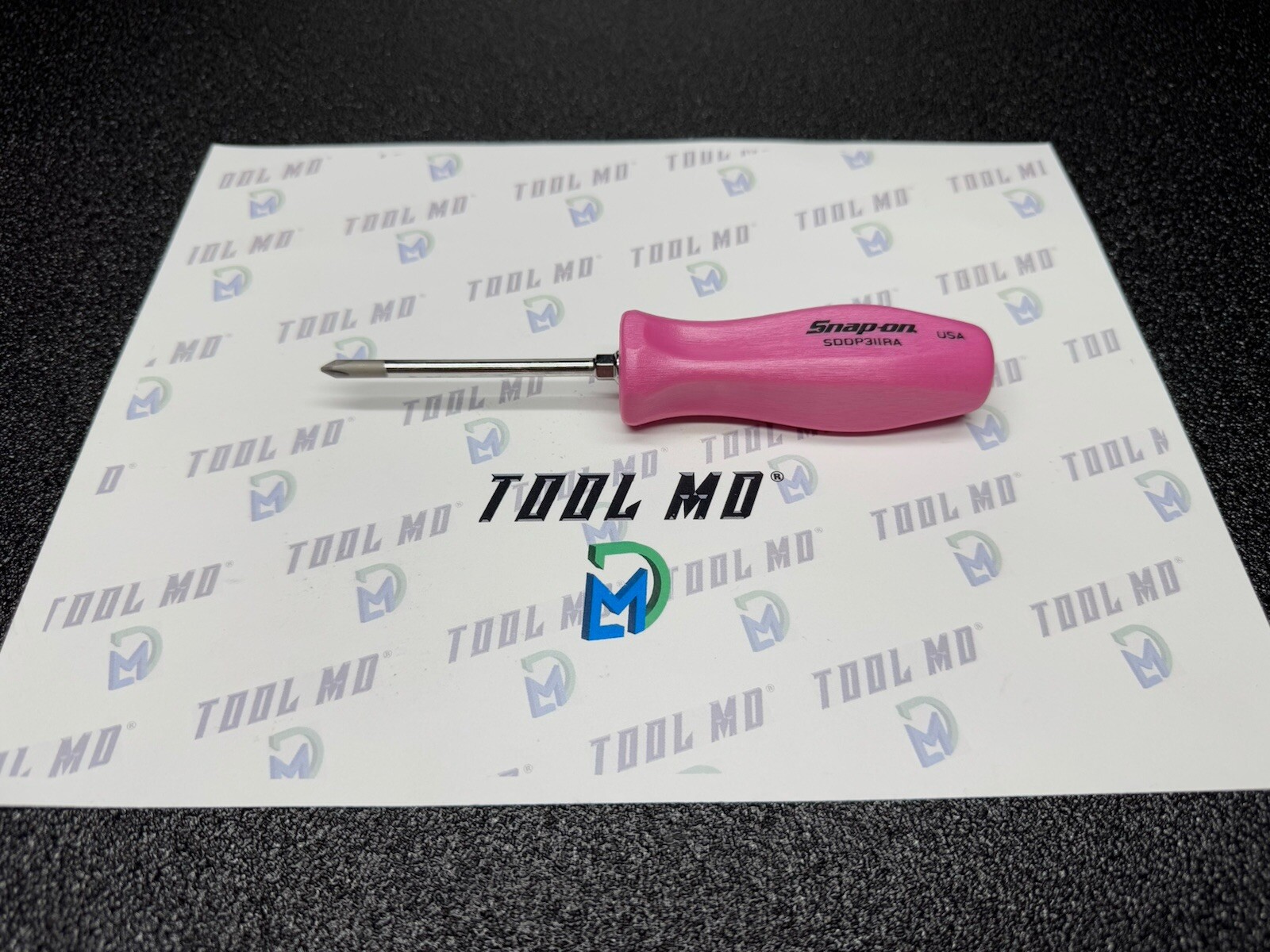 Snap-on Tools USA NEW PEARL PINK #1 Phillips Hard Handle Screwdriver SDDP31IRA
