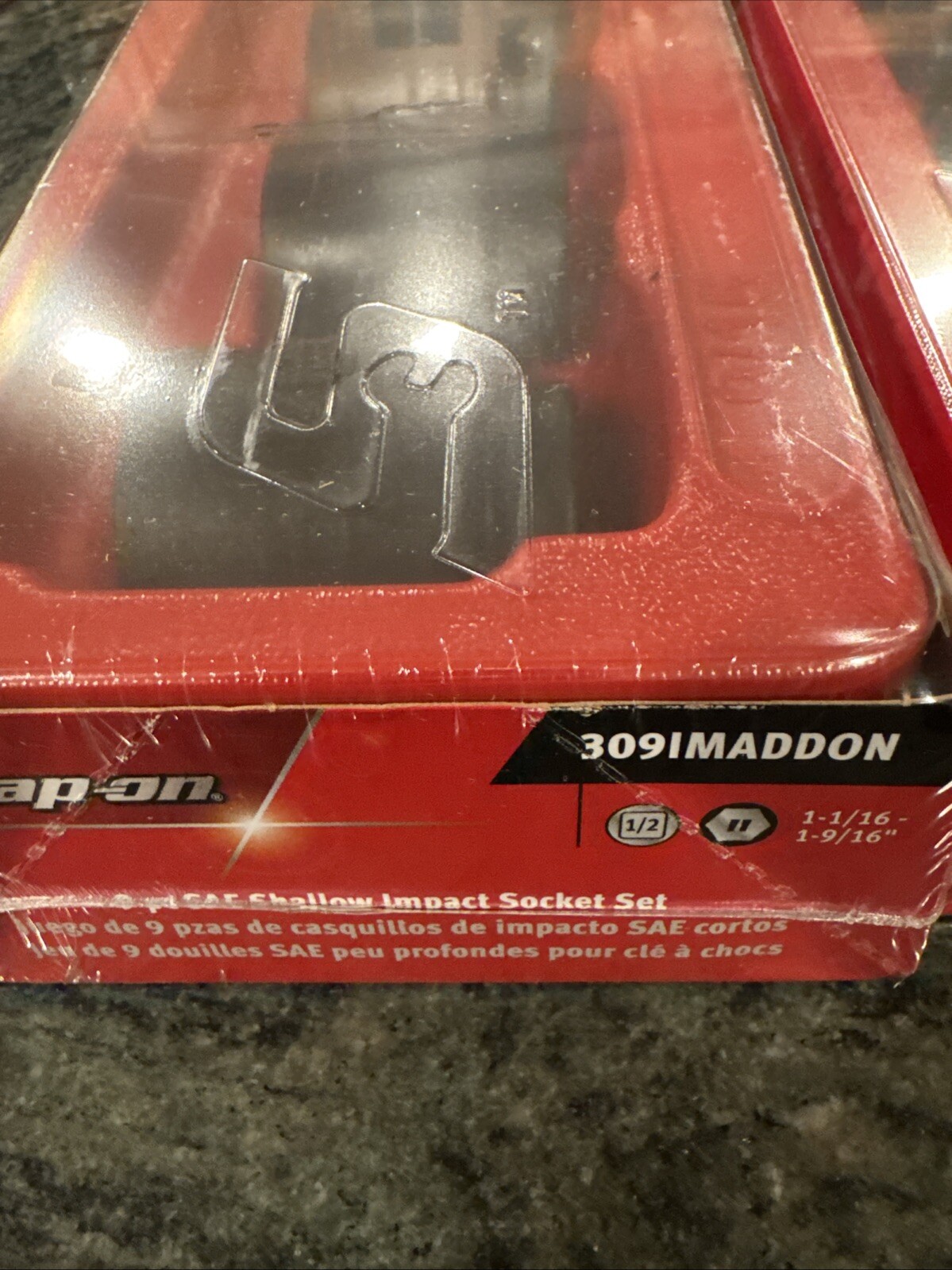 Snap On 320im 20 pc. shallow Impact socket set 3/8-1-9/16” sealed