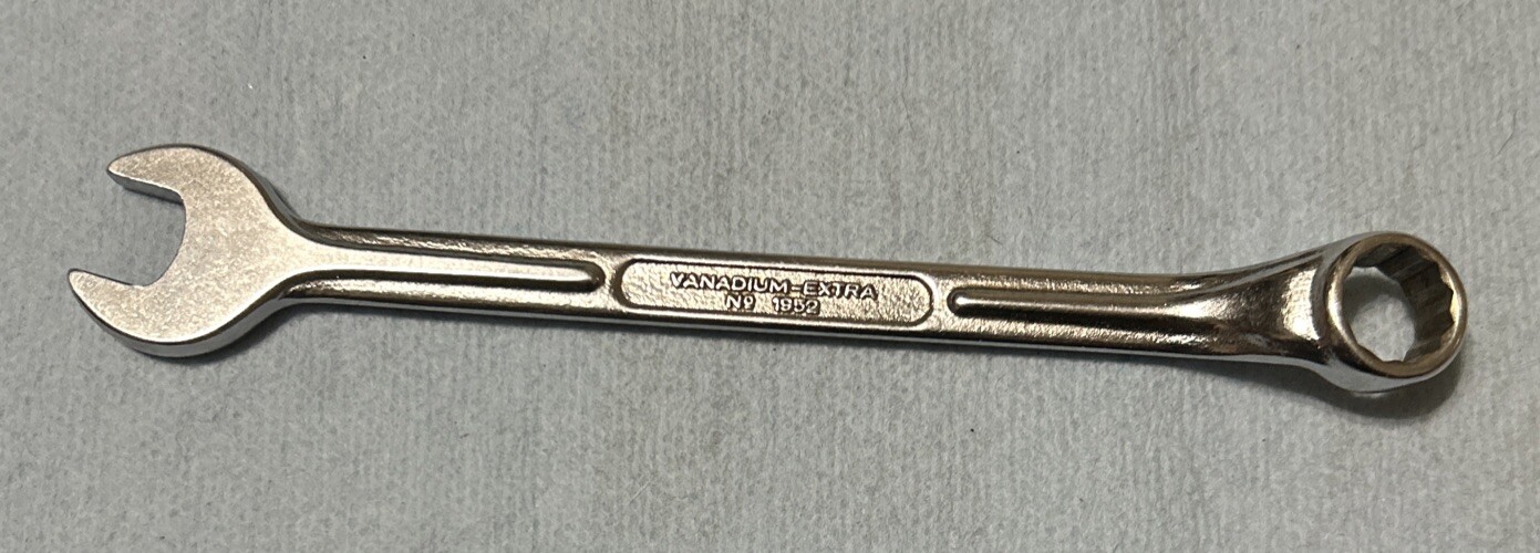 Belzer Super Block 7/16” Combination Wrench Vanadium Extra 1952 12 Pt Germany