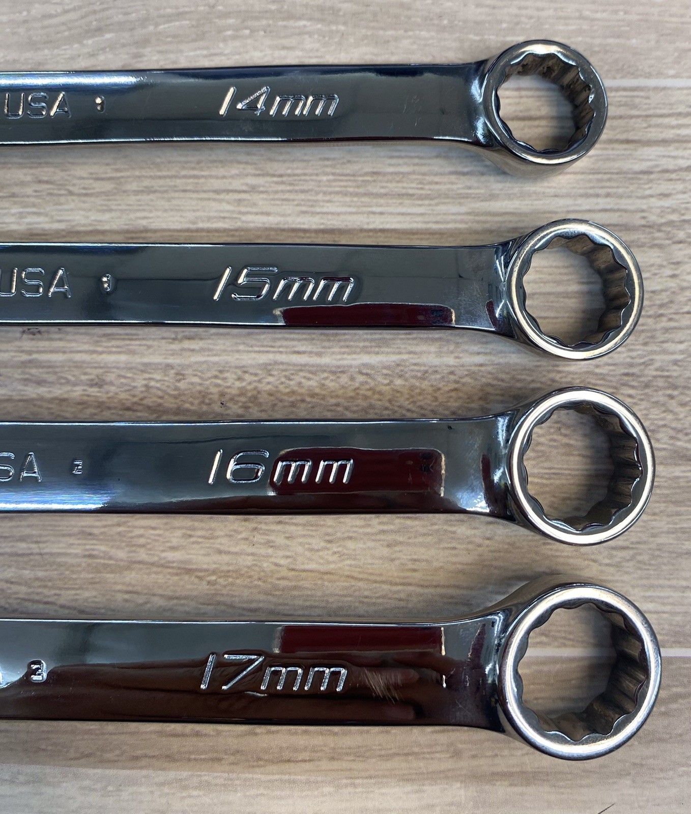 Snap-on Metric Wrenches OEXM140B OEXM150B OEXM160B OEXM170B 14-17MM