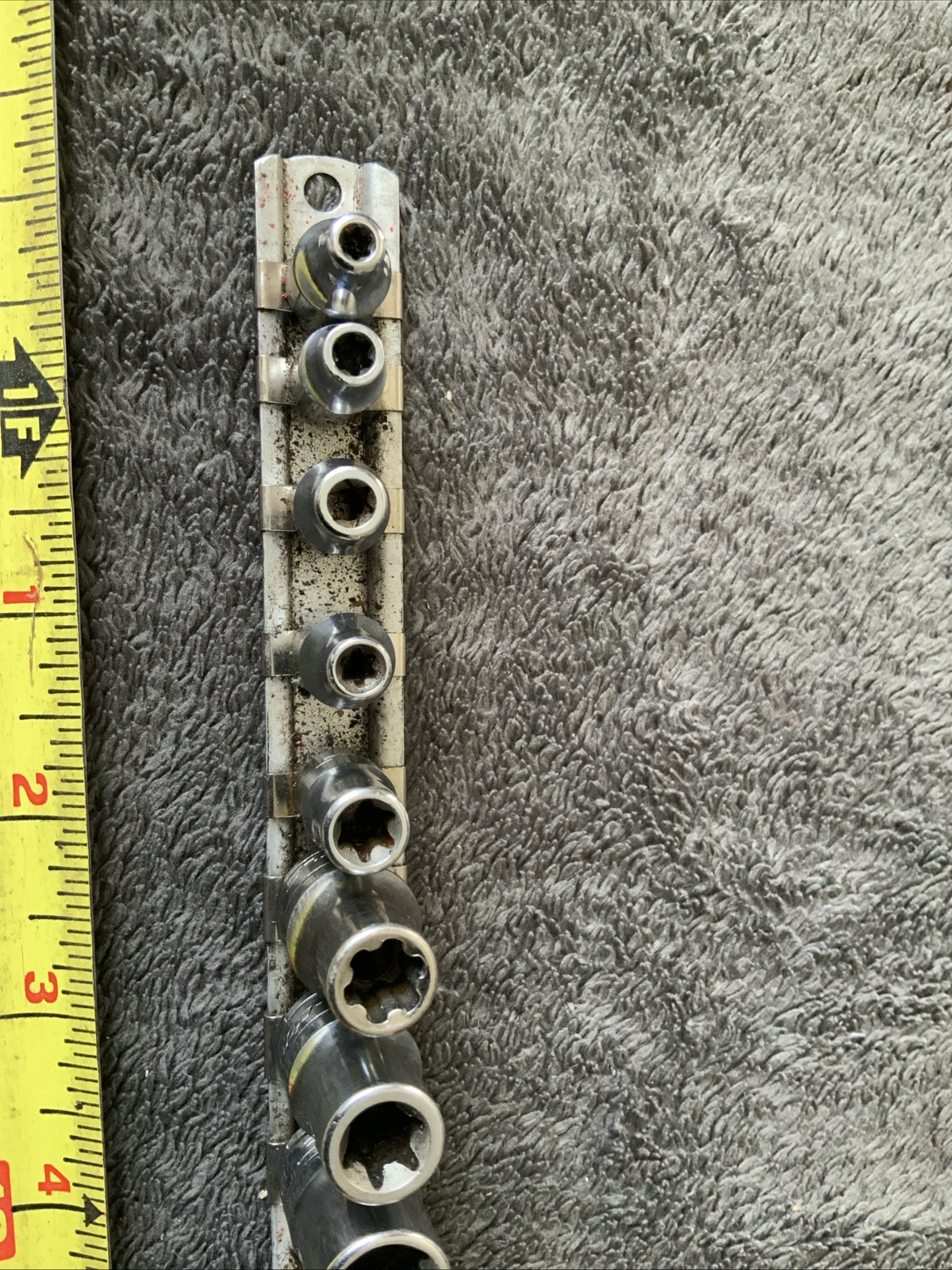 Snap On Inverted Torx Socket Set, 1 Is Different Style…..see Descrip