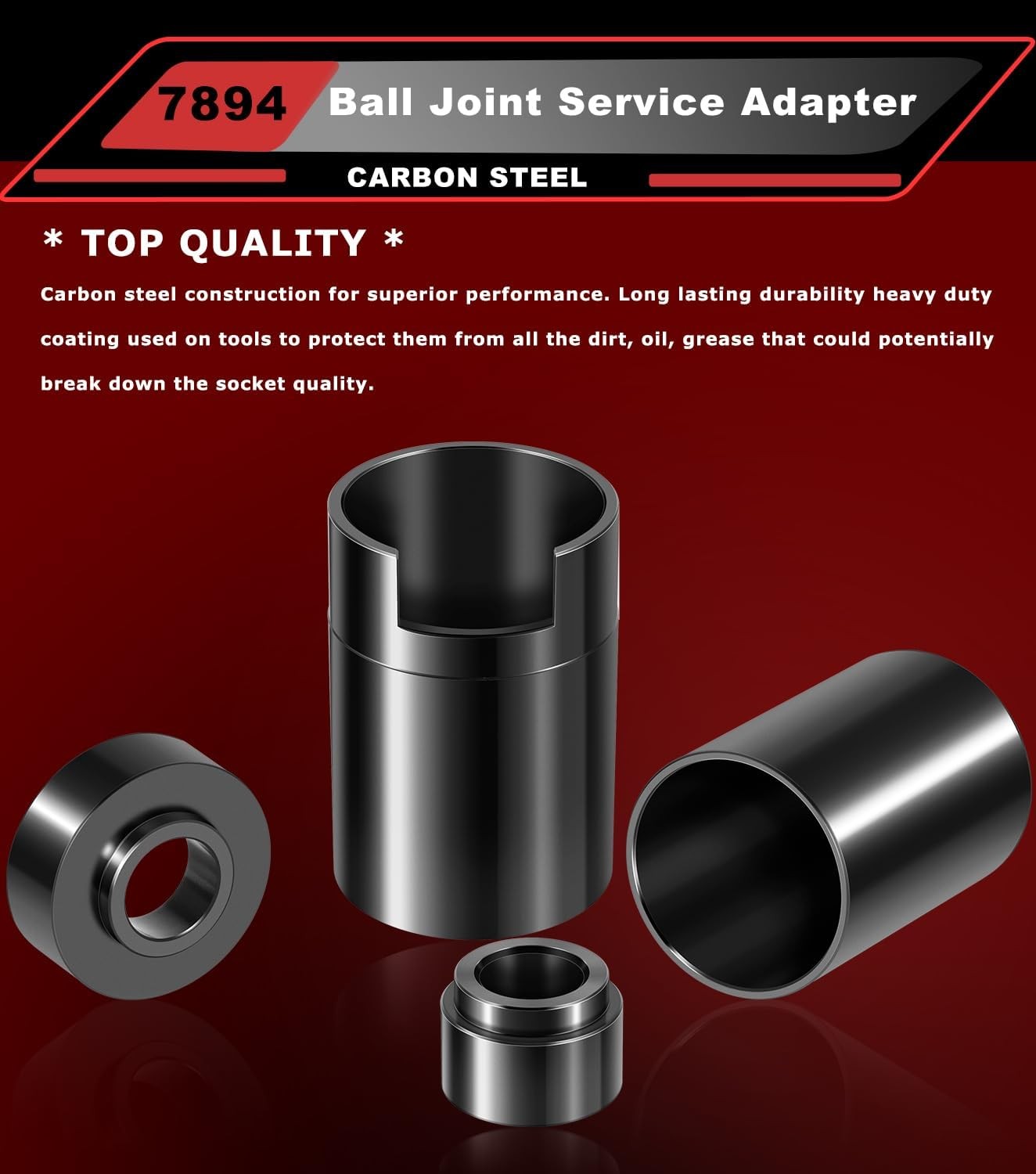 4PCS 7894 Ball Joint Service Adapter Drive 4-wheel Kit For Jeep & Dodge Vehicles