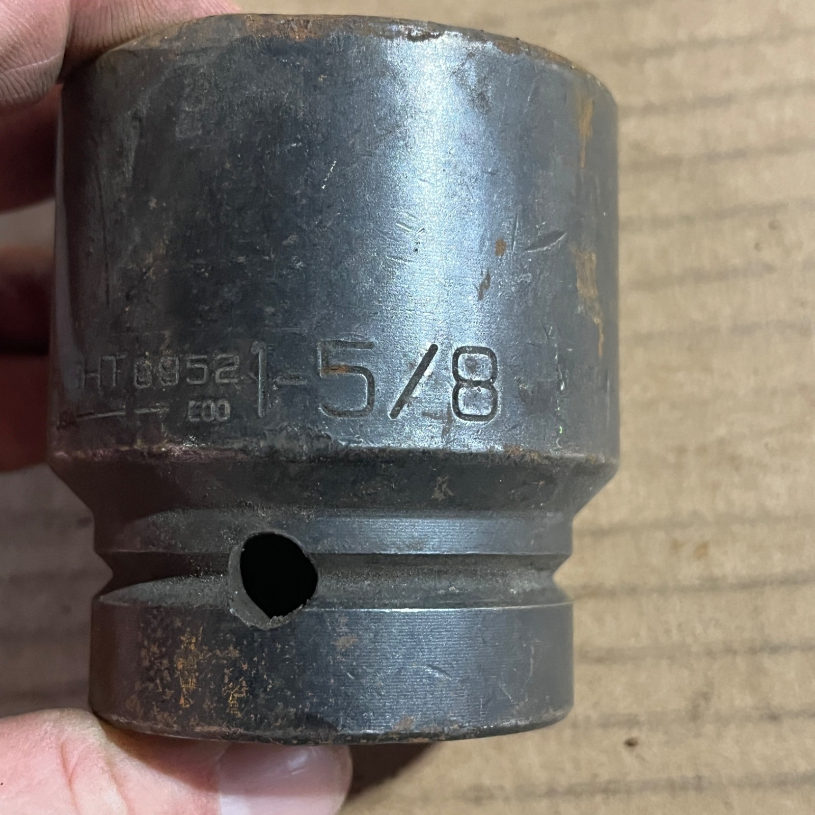 Wright 8830 1″ Drive 6 Point Impact Shallow Socket 15/16″ – 04E