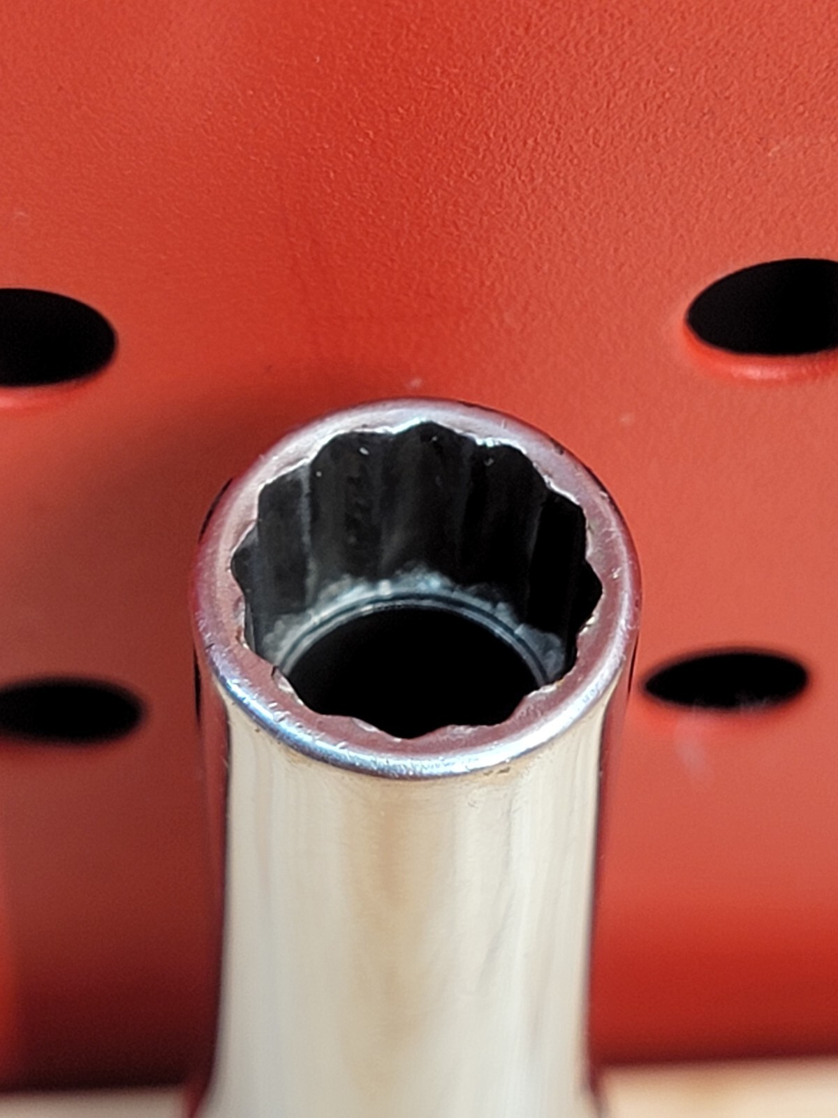 Snap-on Tools SF121 3/8″ SAE 3/8″ Drive 12-Point Deep Chrome Socket USA