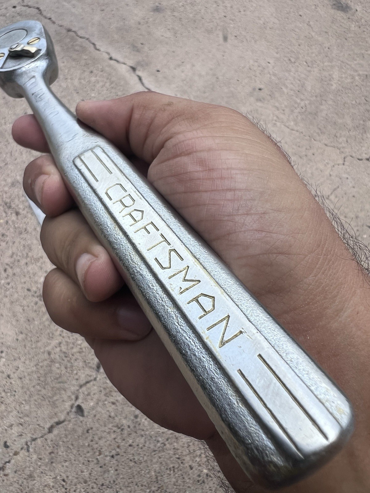 Bad-Axe Custom Craftsman 1/2″ Ratchet =V= Series w/Oil Port Ratchet USA