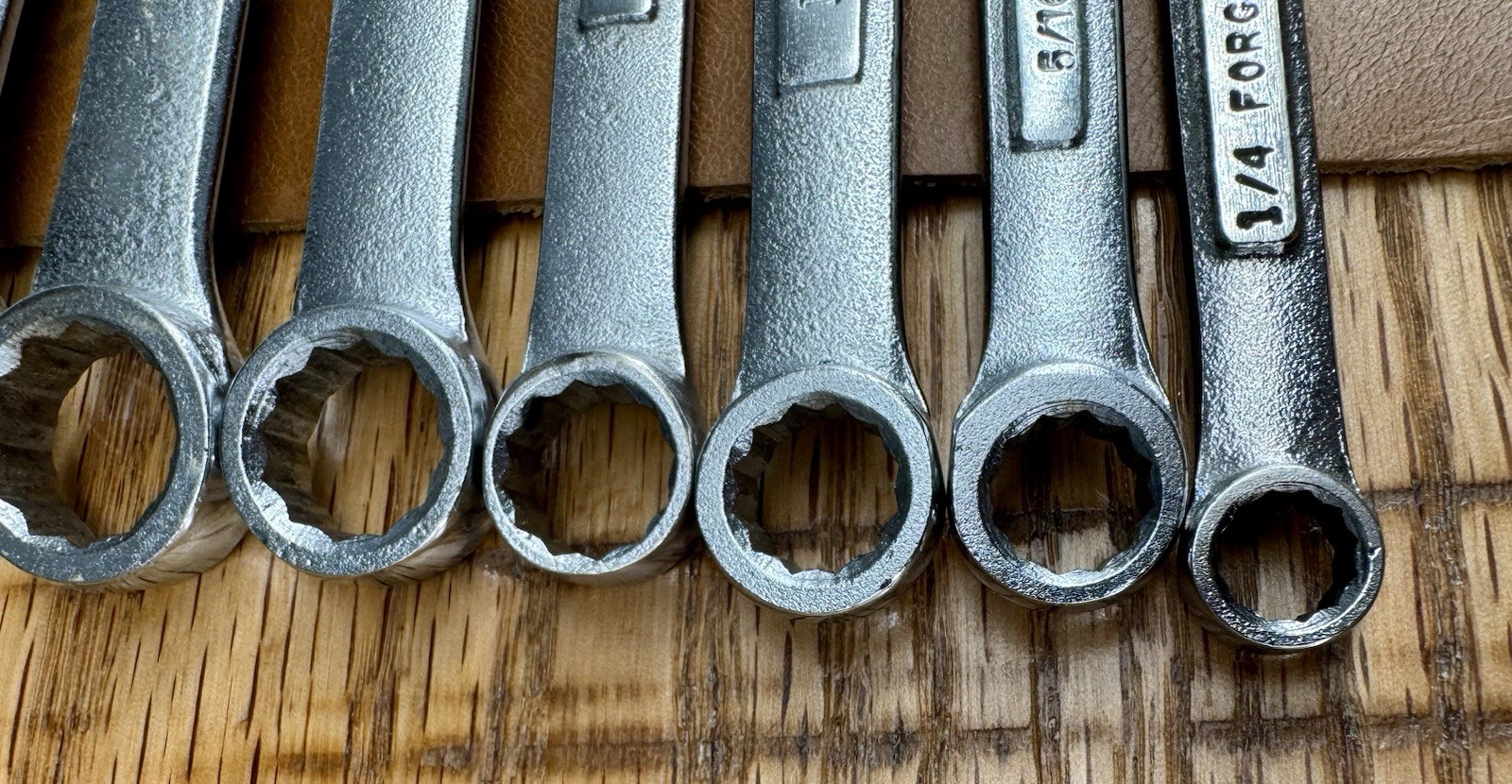 Vintage Craftsman 12 piece SAE Wrench Set =VV=series In Holder, USA, Excellent!