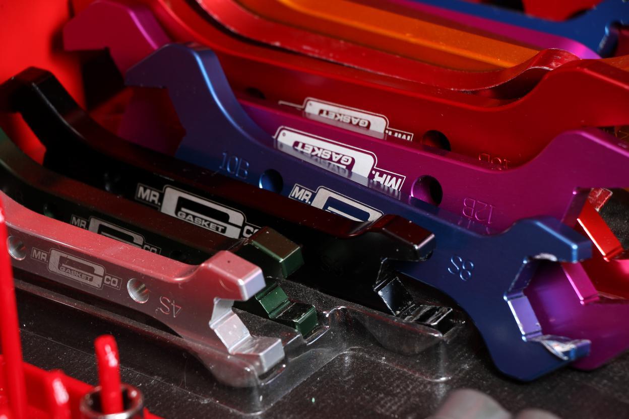 Mr Gasket Mr. Gasket 7-Piece AN Wrench Set