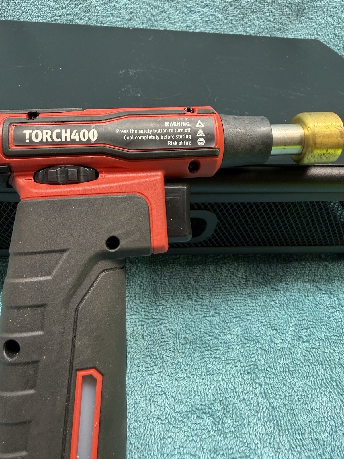 Snap-On Tools High Powered Butane Gas Torch – TORCH400 – Black/Red