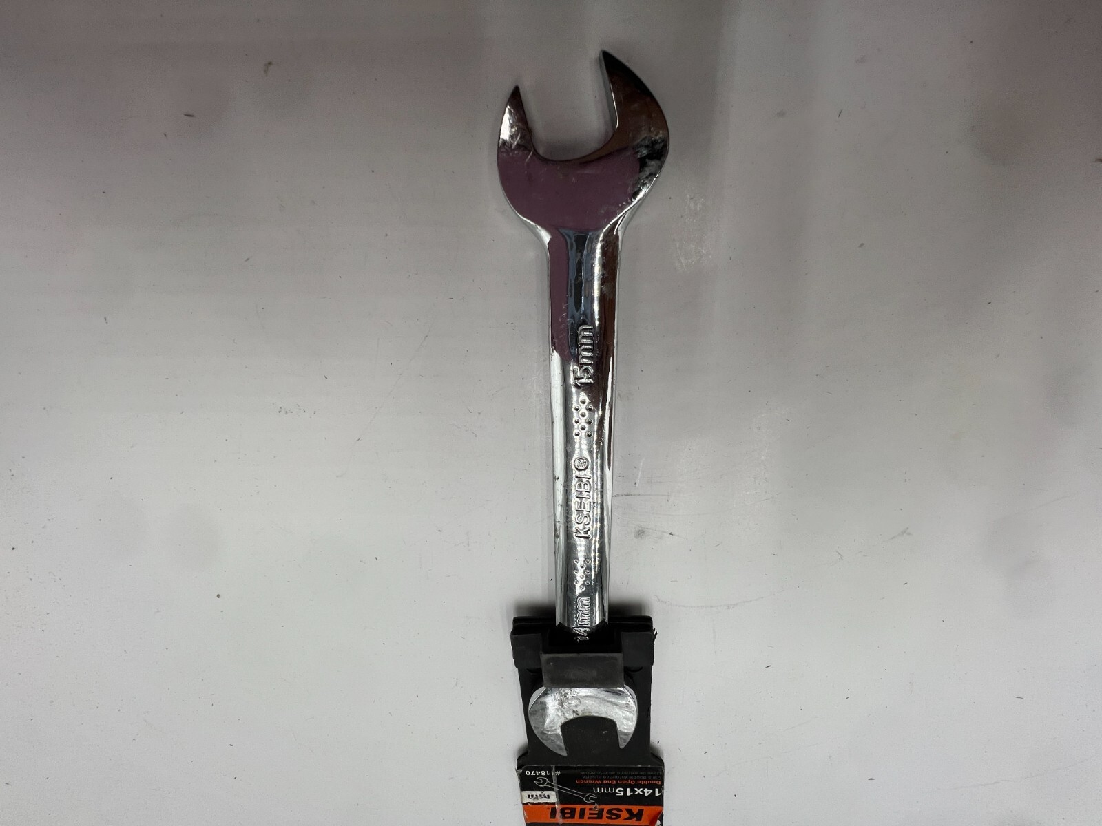 Kseibi Double Open End Wrench 14mm x 15mm 118470 Chrome