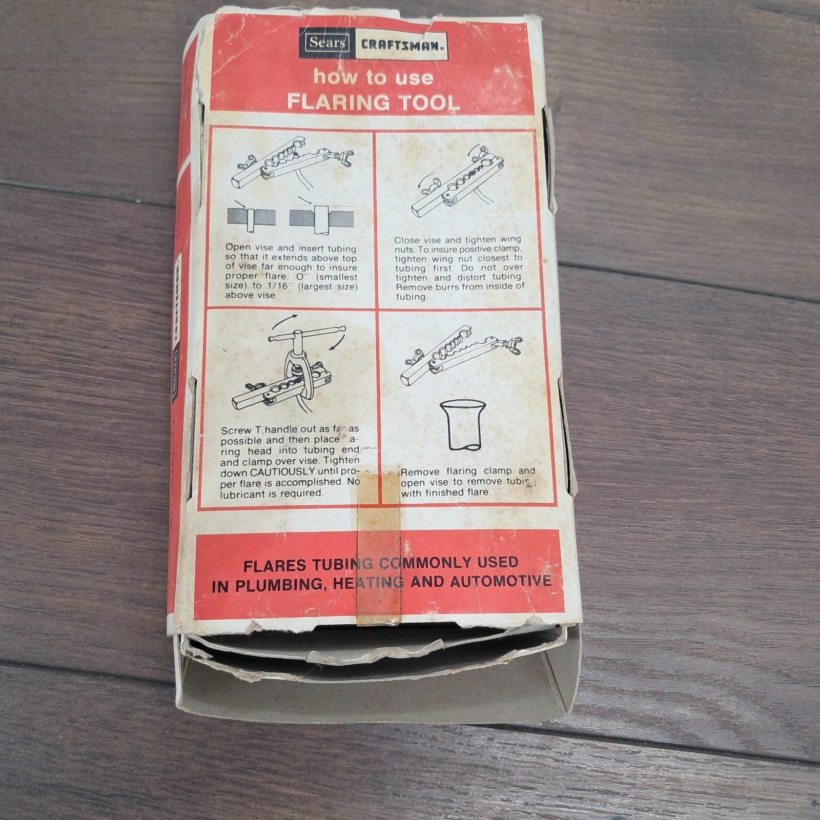 Sears Craftsman 955372 Flaring Tool – Tube Brake Fuel Line