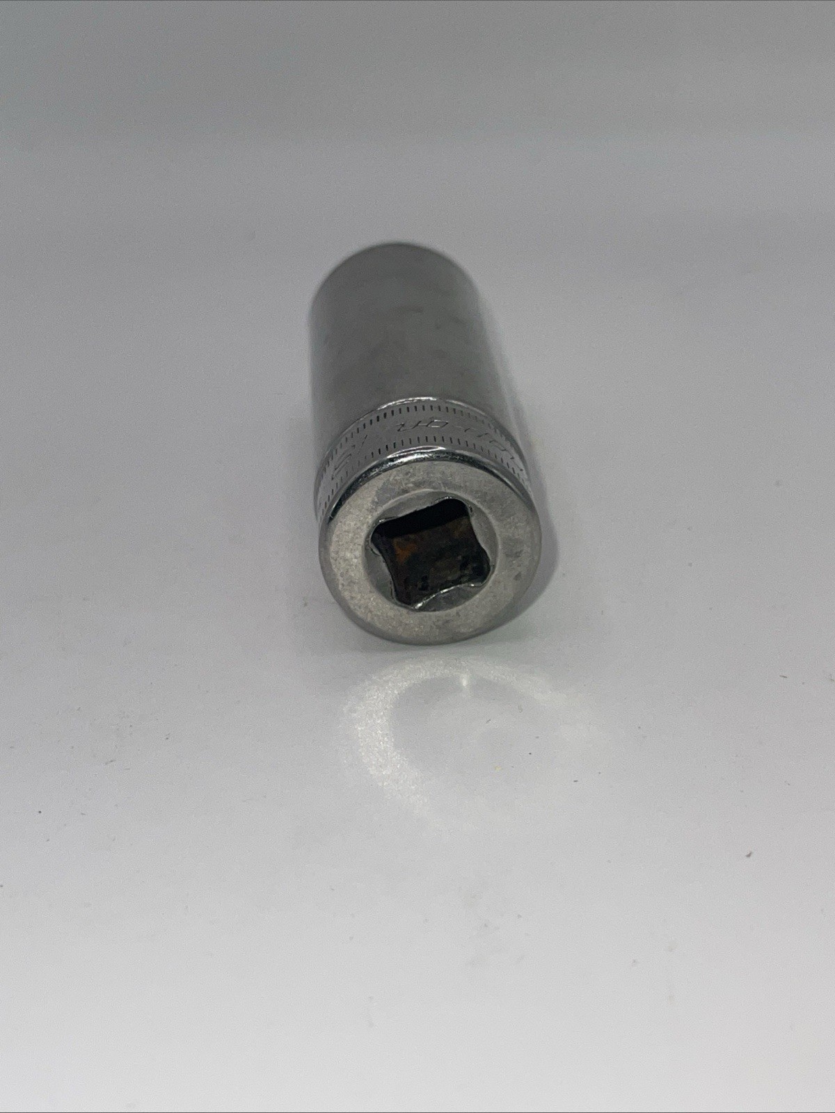 Snap-on 3/8” Drive 6pt Deep 18MM Chrome Socket SFSM18