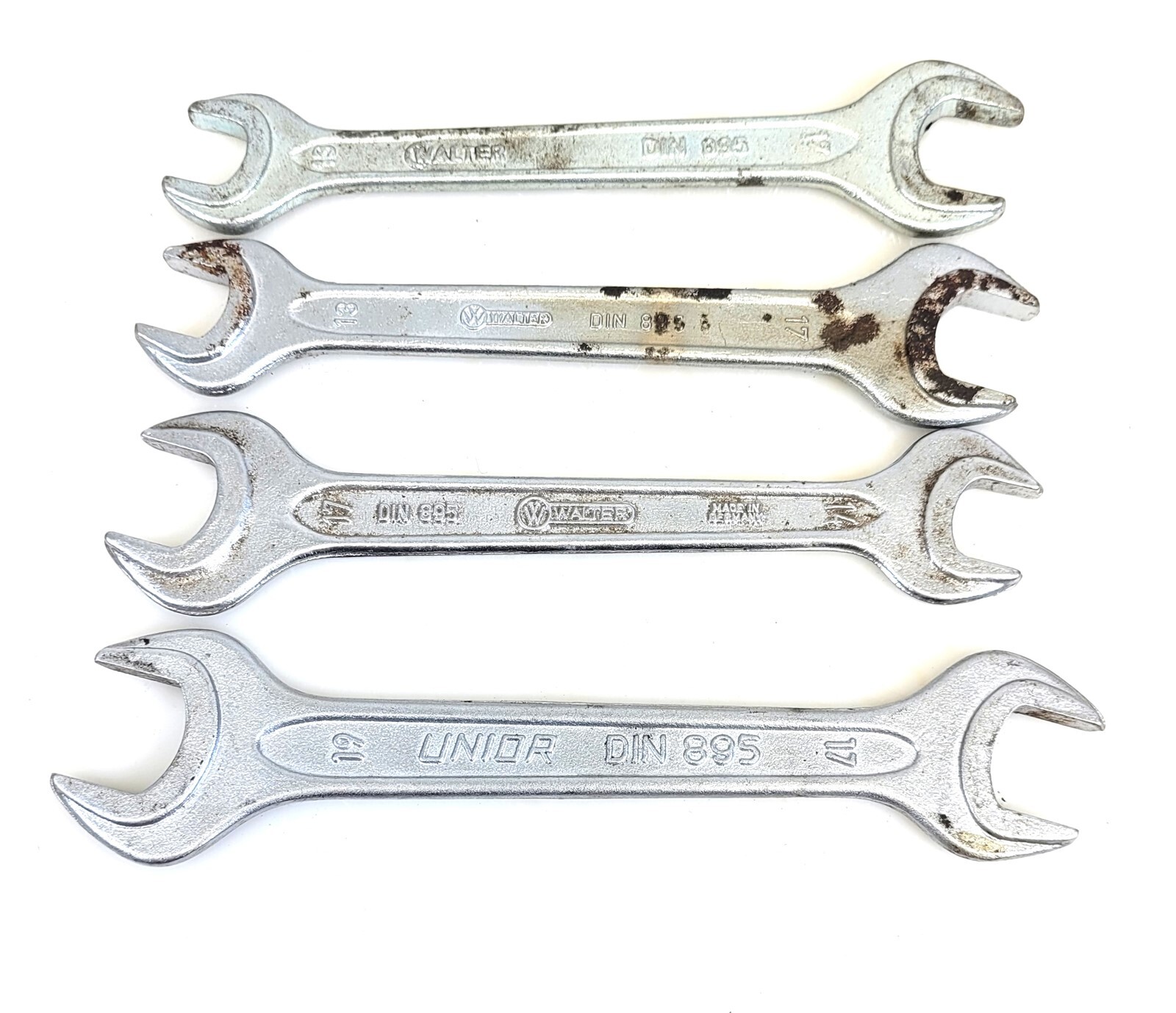 Walter Germany Mercedes Benz DIN895 13mm 14mm 17mm 19mm Wrenches ~ T524i