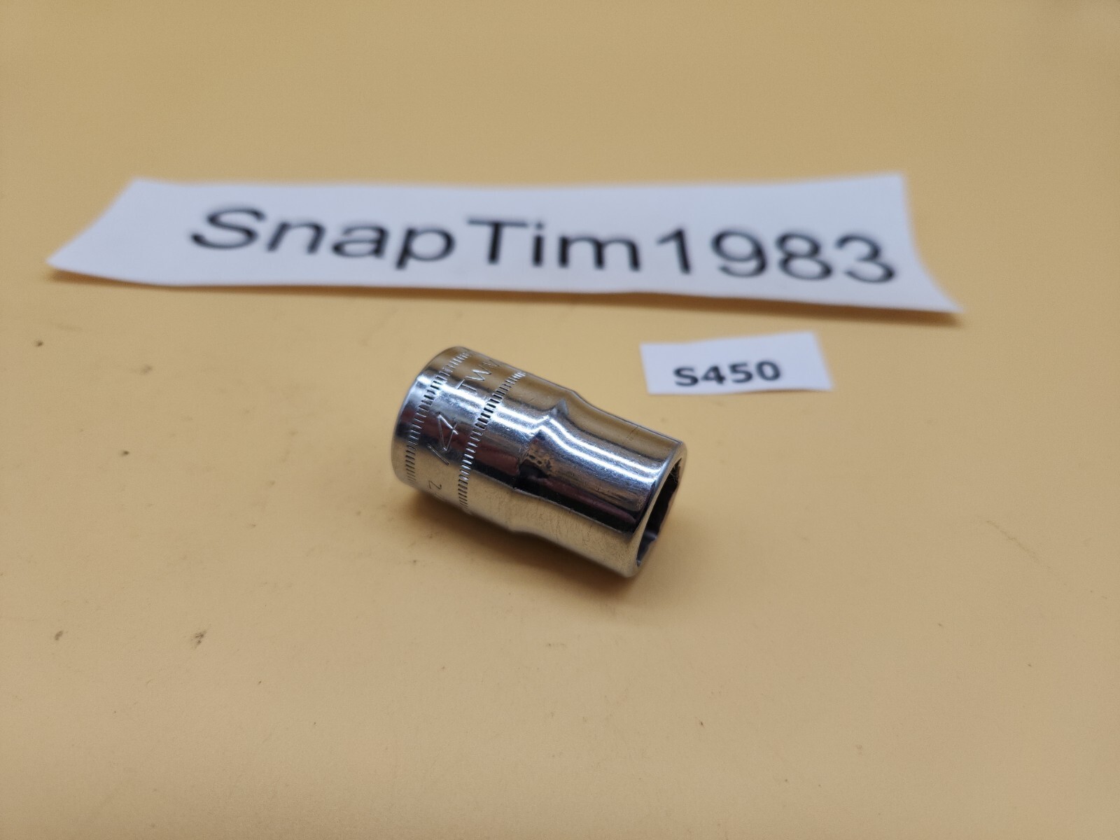 Snap-on Tools 1/2″ Drive 6-Point Metric 14mm Shallow Socket TWM14A