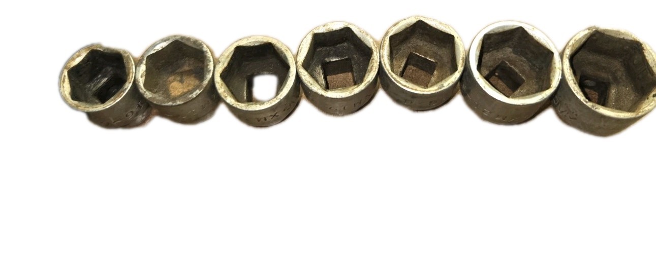 MAC TOOLS ⅜” DR. SOCKETS 6-PC + 6” EXTENSION 16-21MM & 23MM