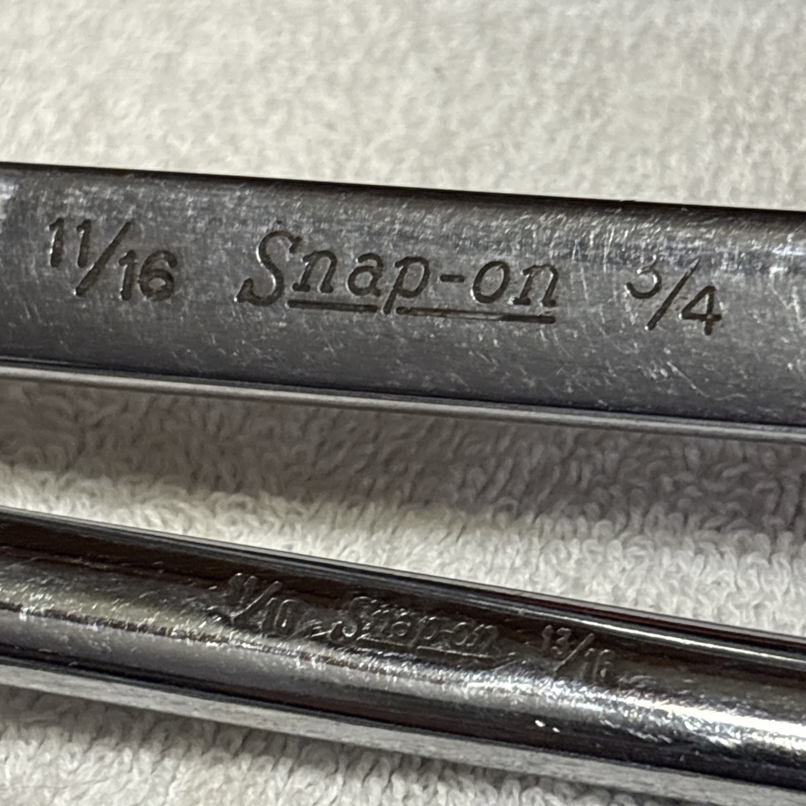 Snap On Wrenches and Double Box End Set Pat 3273430 Various Sizes 7pcs