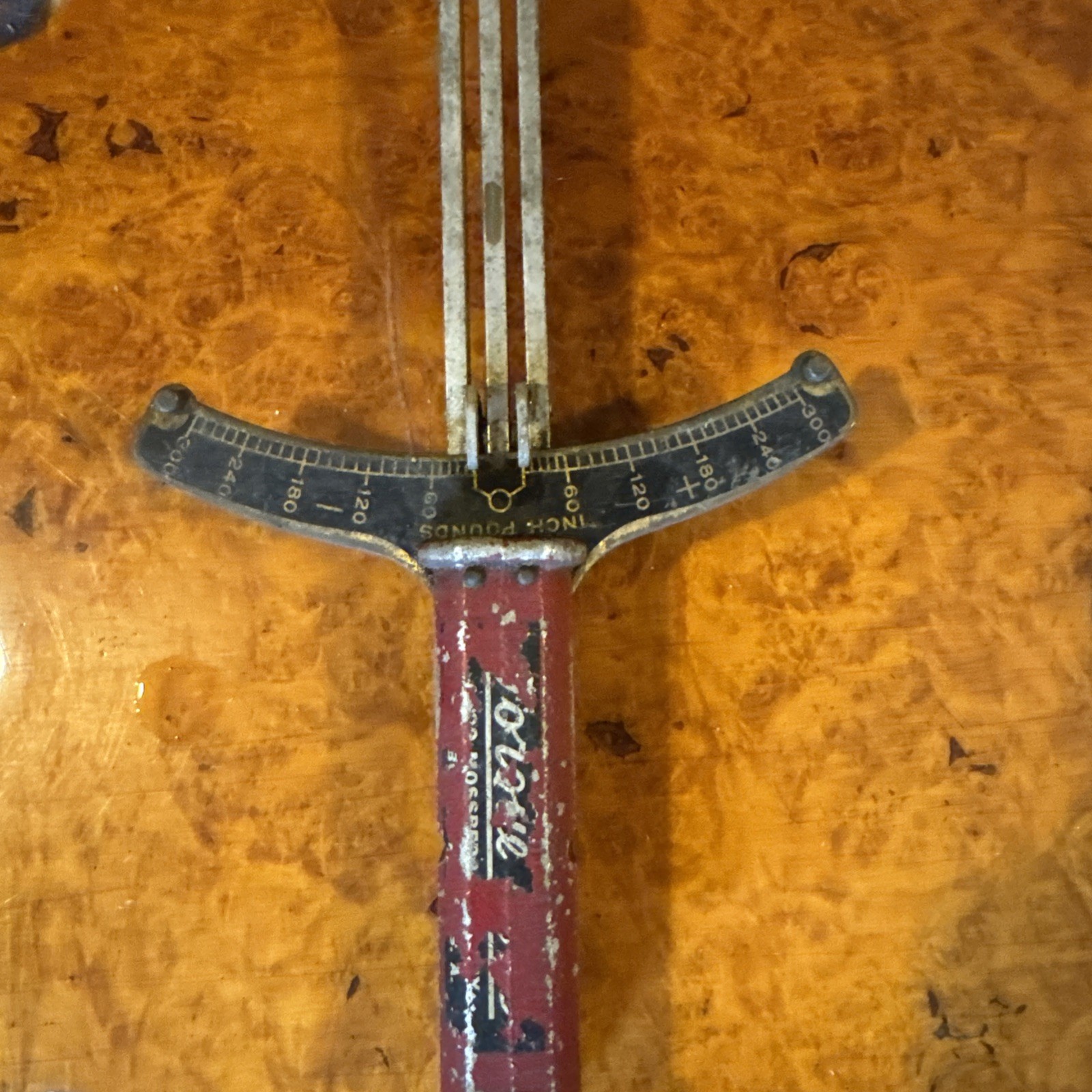 vintage apco mossberg usa 1/2″ torque wreanch/tool 0-300 inch pounds
