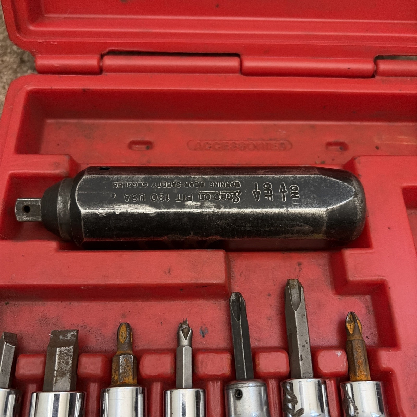 Snap-on Impact Driver Set 8 pc 3/8″ Drive 208EPIT