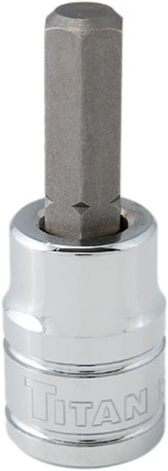 Titan 15659 3/8-Inch Drive x 5/16-Inch Hex Bit Socket