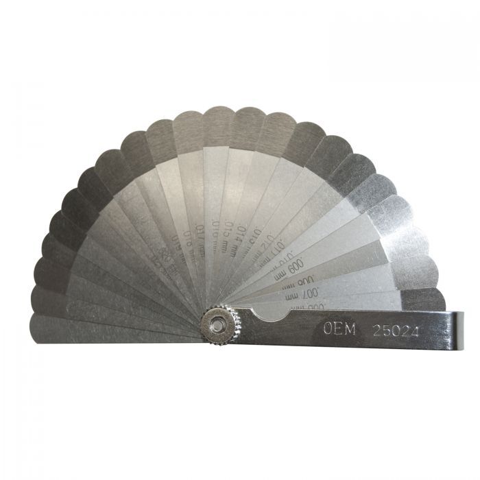 25024 OEMTOOLS New 22 Blade Go-No-Go Feeler Gauge