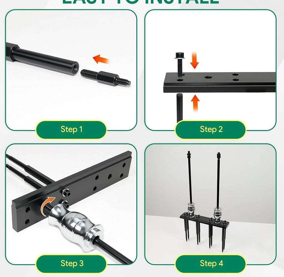EN-51146 Fuel Injector Rail Assembly Tool Kit NEW Master Replacer Set Universal