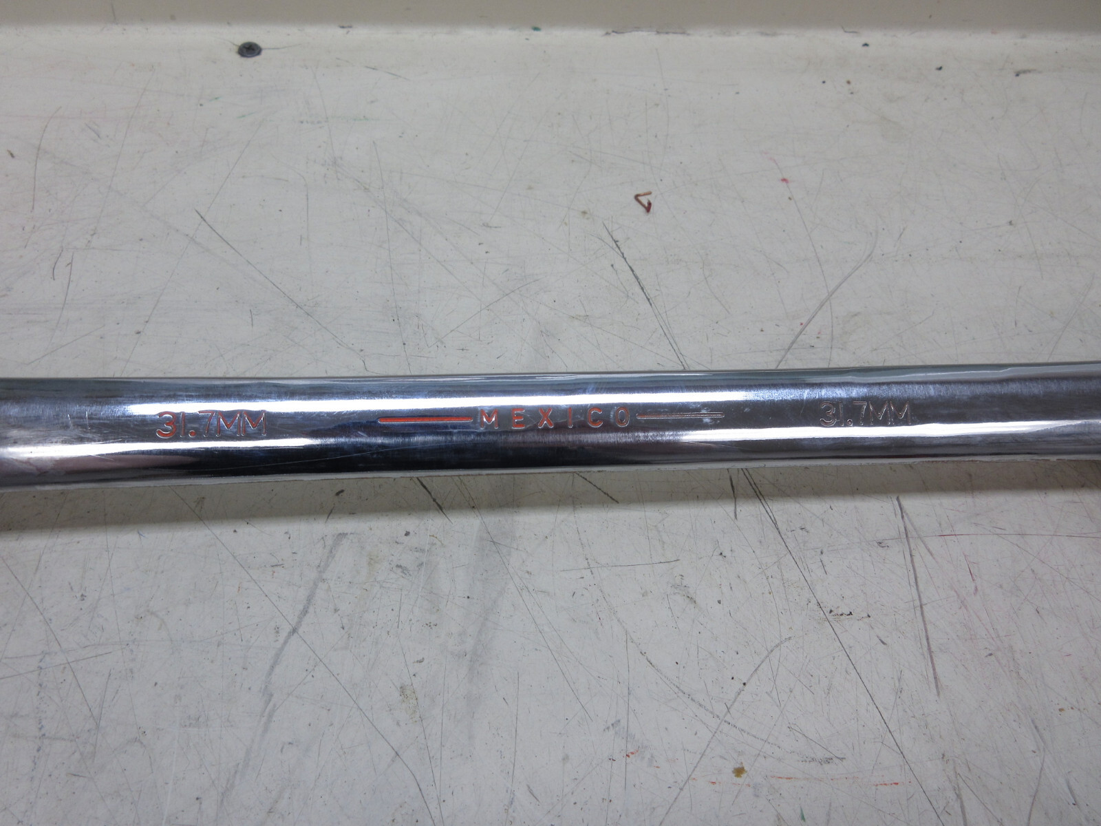 Urrea 1240 1-1/4″ 12 Point Chrome Combination Wrench Used Free Shipping