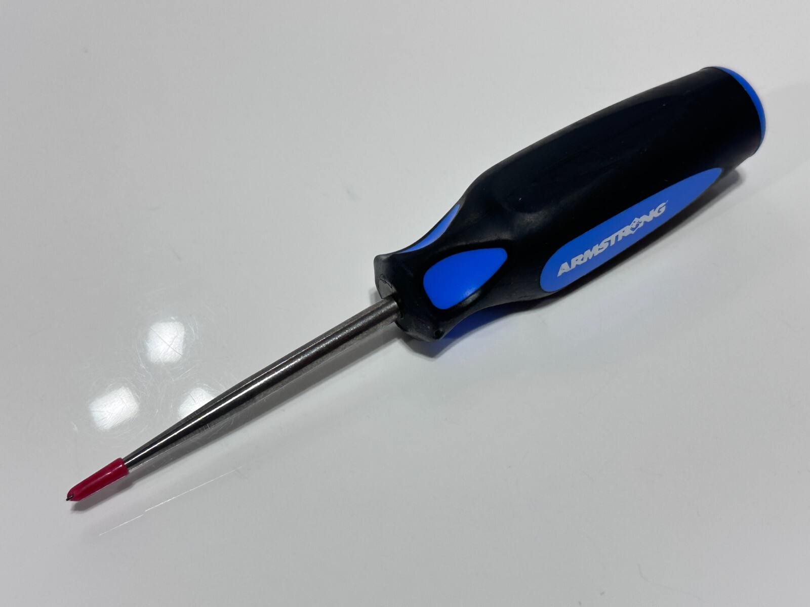 NOS Armstrong Tools USA 3″ Scratch Awl Pick, Blue Soft Grip (WF – Western Forge)