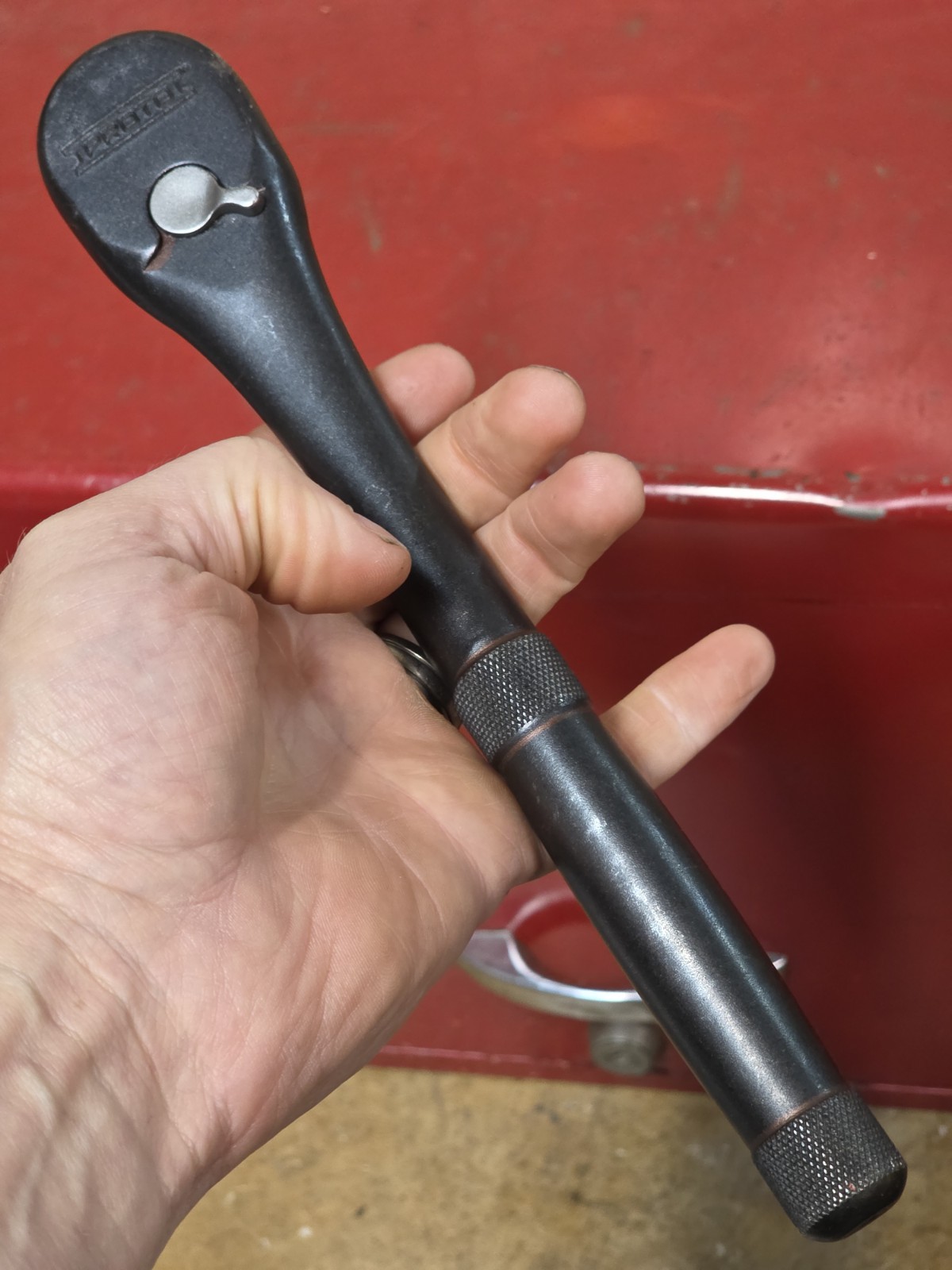 Proto 1/2″ Drive Black Oxide Ratchet 5449XLBL 1V USA 10.5″ Long