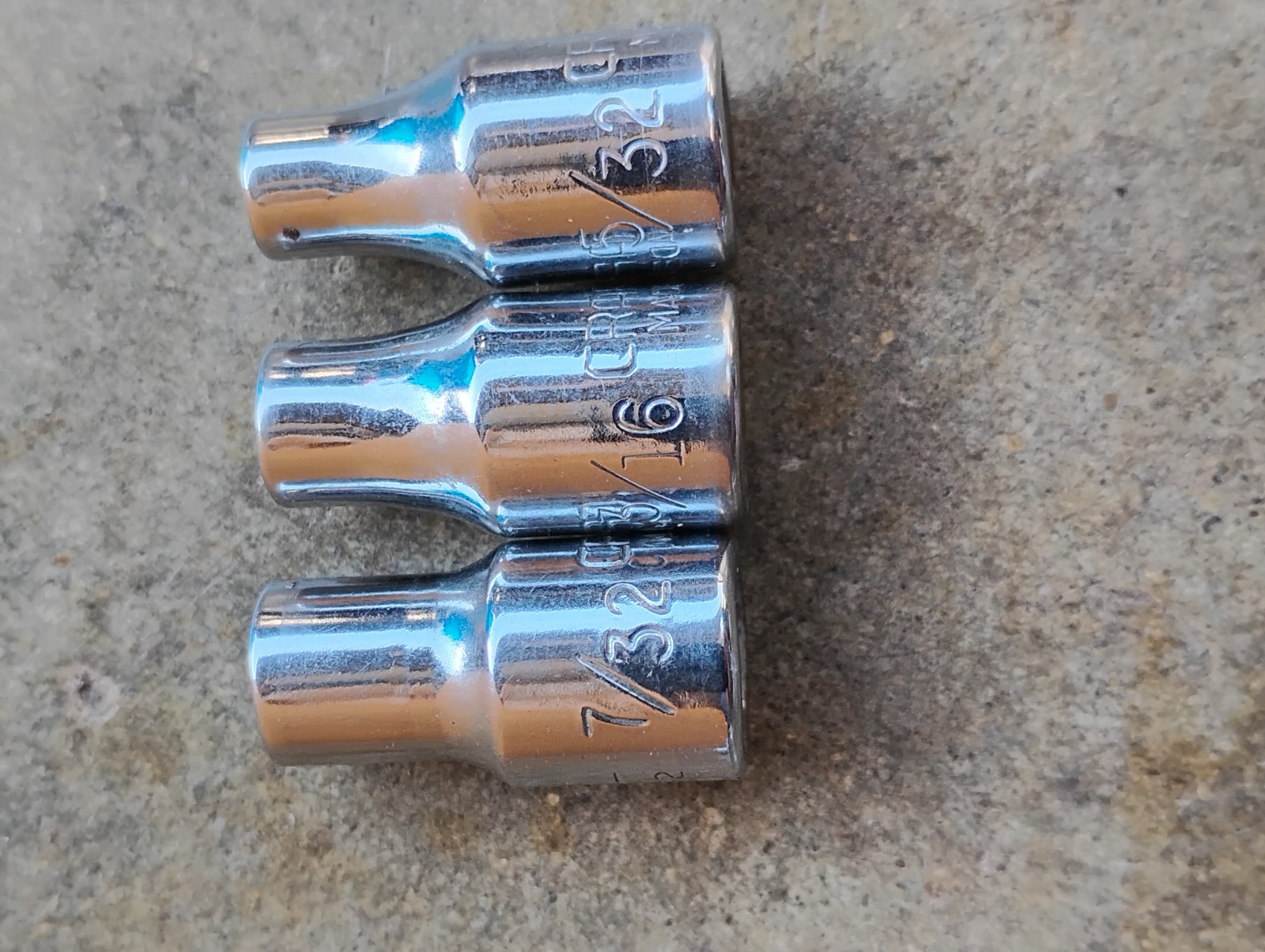 Craftsman 10pc. 1/4″ Socket Set 6pt 1/2″ – 5/32″ USA